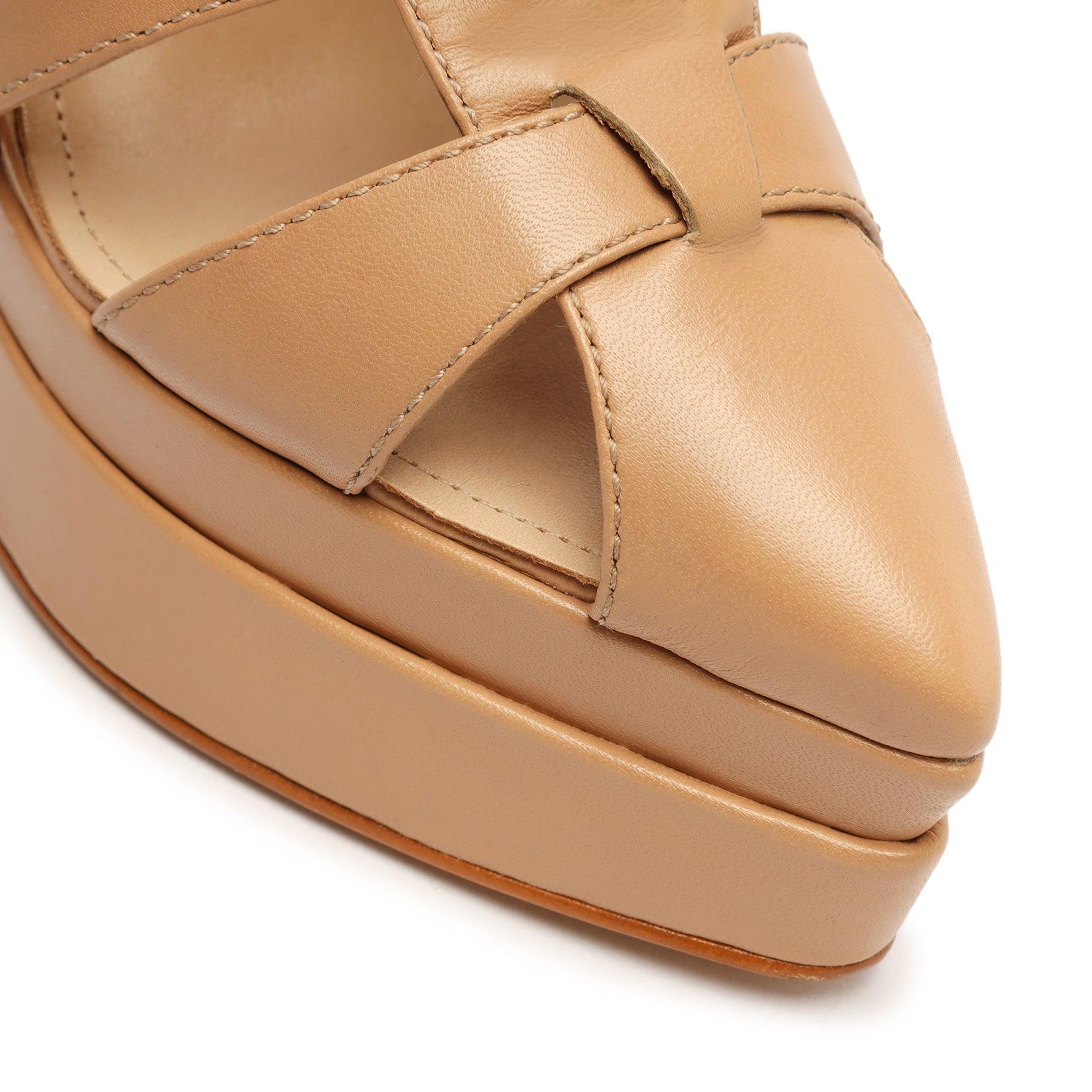 Daryl Platform Leather Pump Product Image