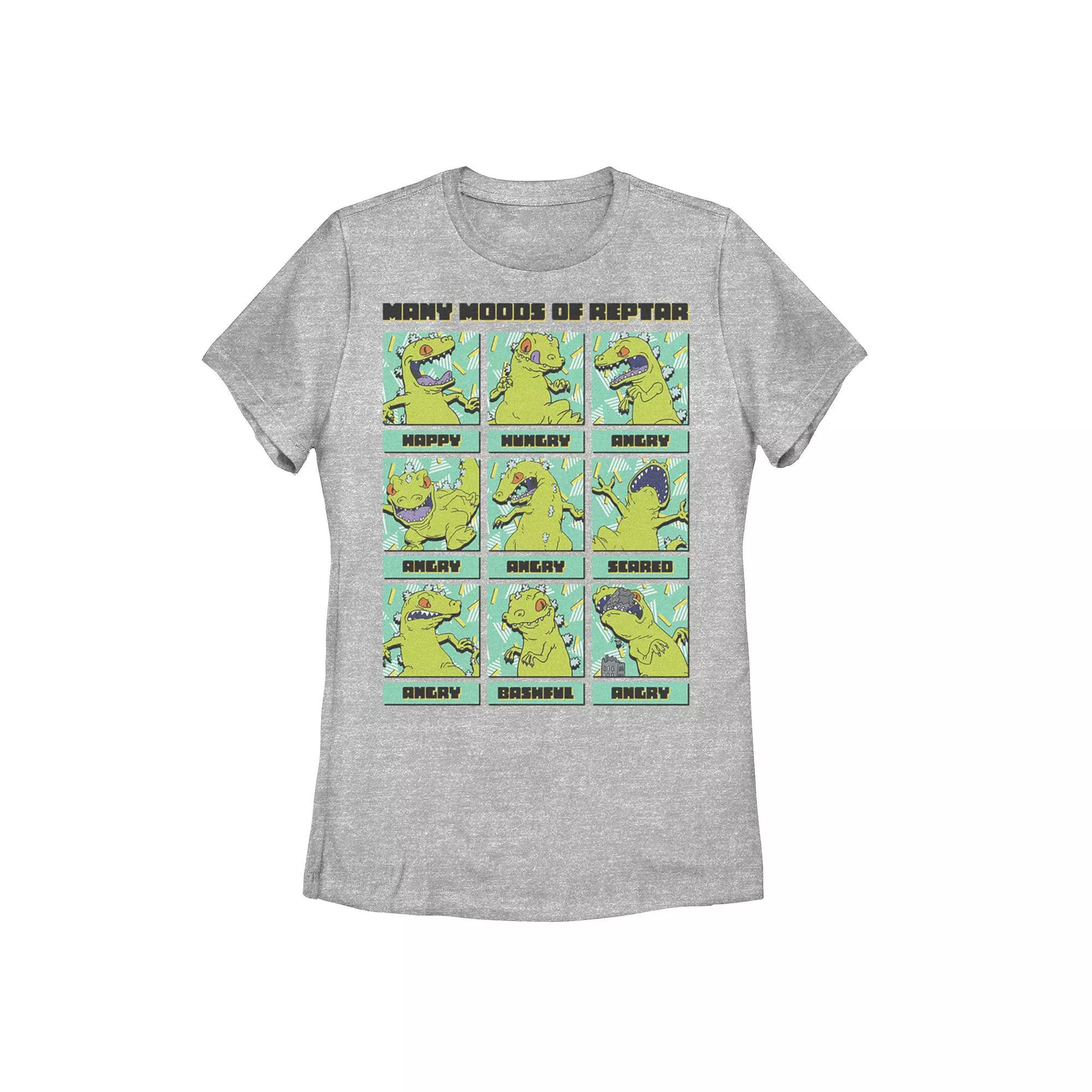 Juniors' Strong Females Of The Family Word Stack Tee, Girl's, Size: XXL, Athletic Grey Product Image