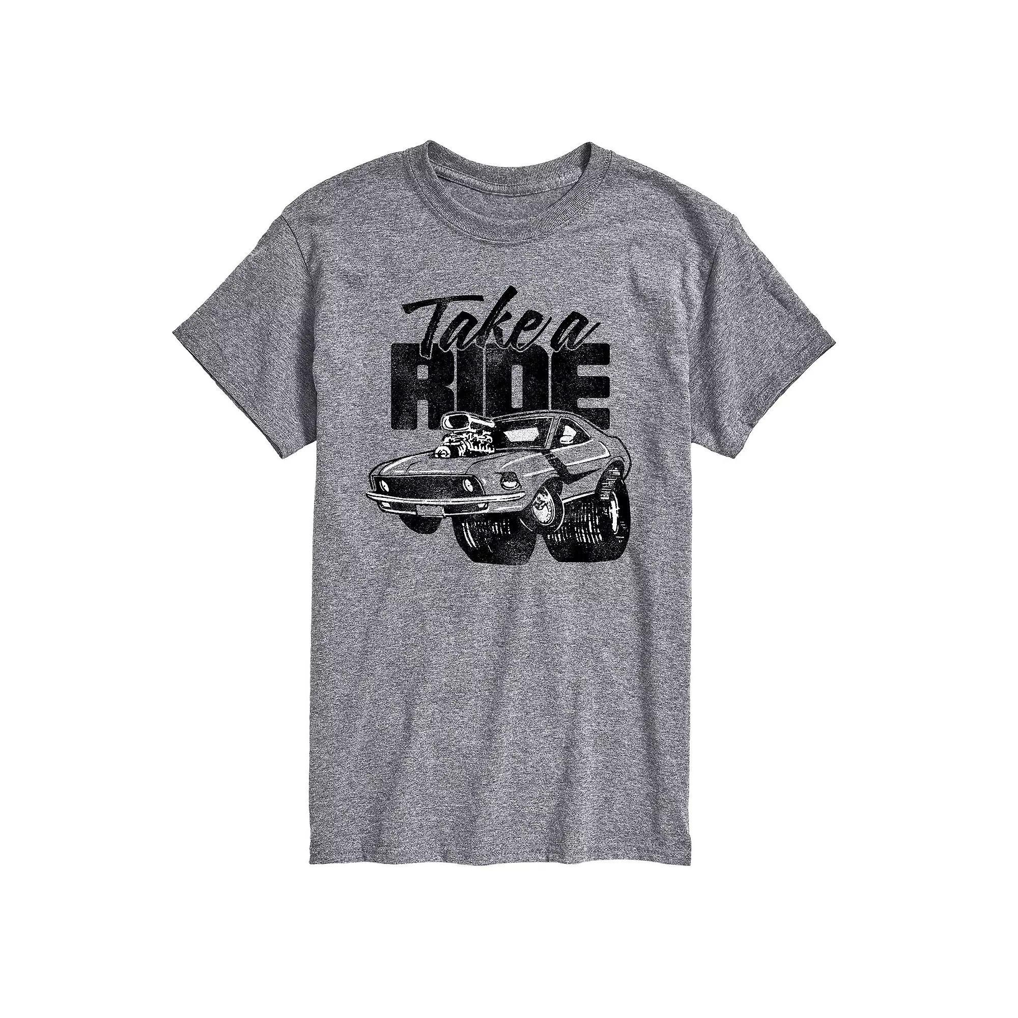 Mens Take A Ride Graphic Tee Product Image