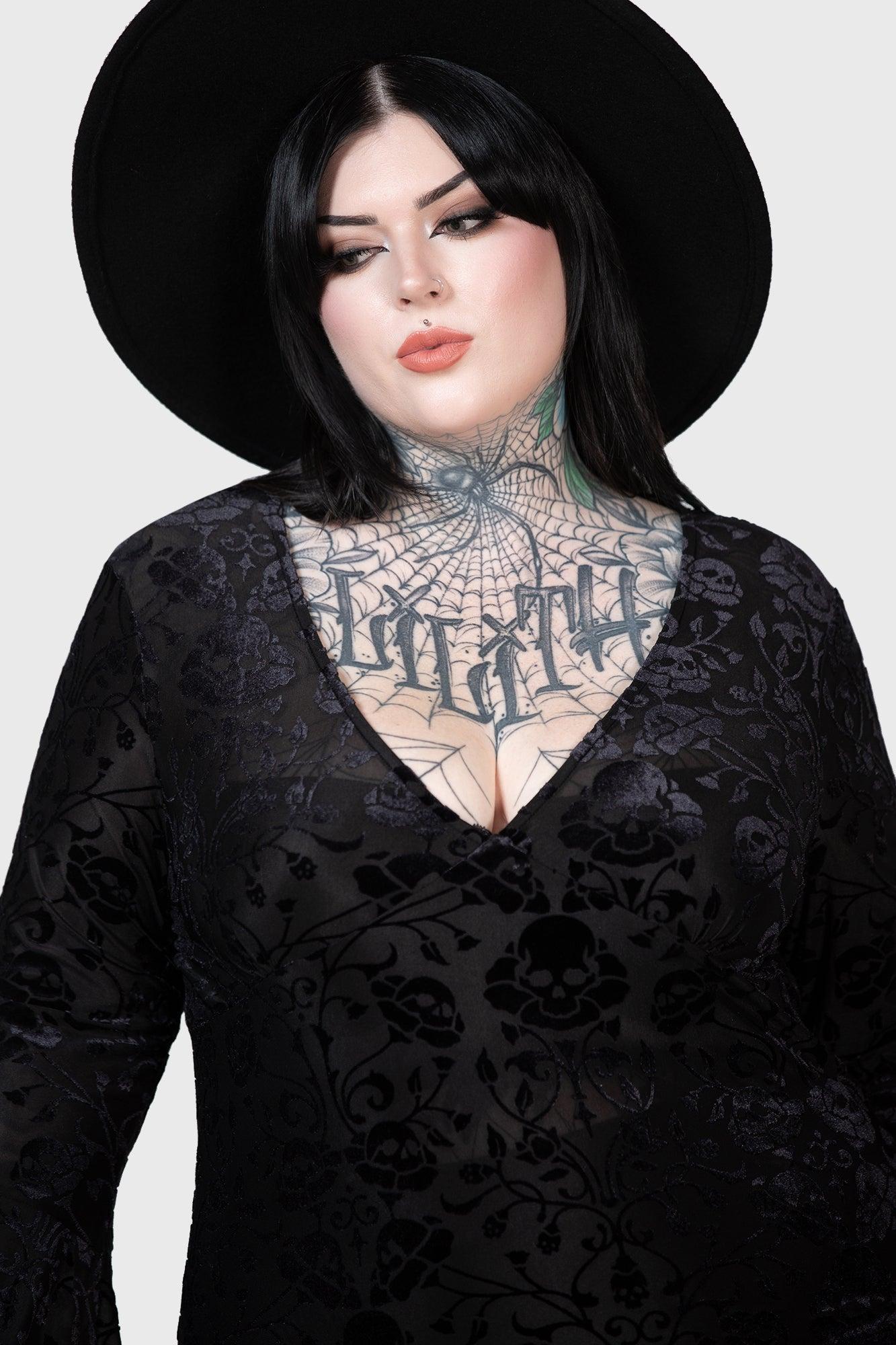 Woodland Gleam Long Sleeve Top [PLUS] Female Product Image