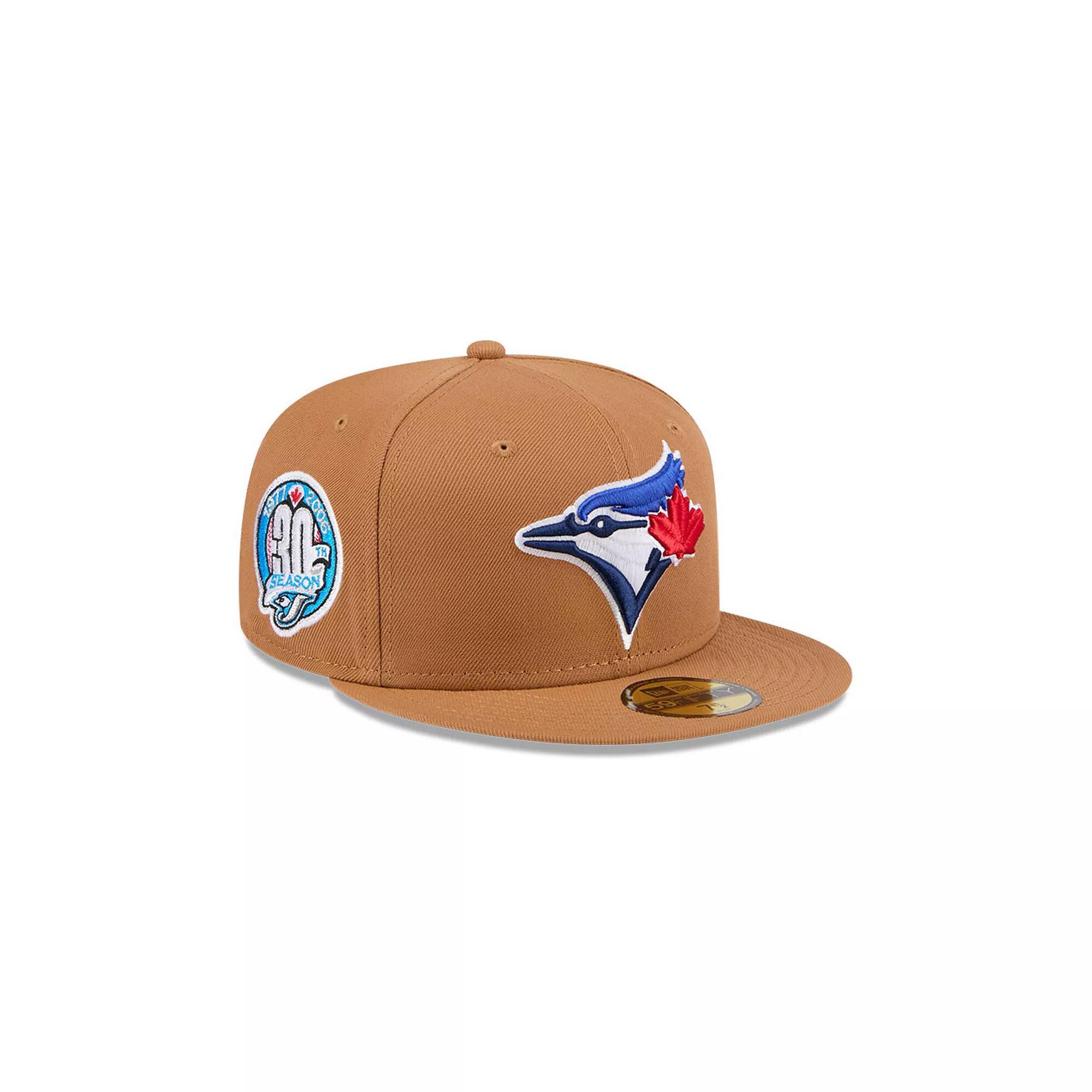 Mens New Era Brown Toronto Blue Jays Color Pack 59FIFTY Fitted Hat Product Image