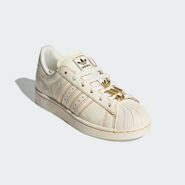 Womens adidas Superstar II Athletic Shoe - Preloved / Core Black / Off White Product Image