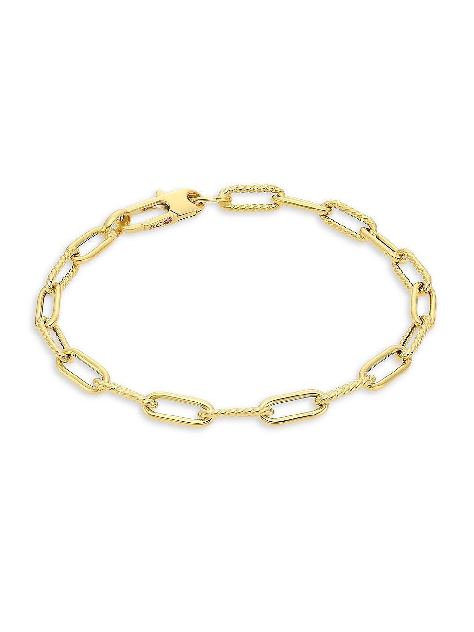 Roberto Coin 18K Yellow Gold Link Bracelet Product Image