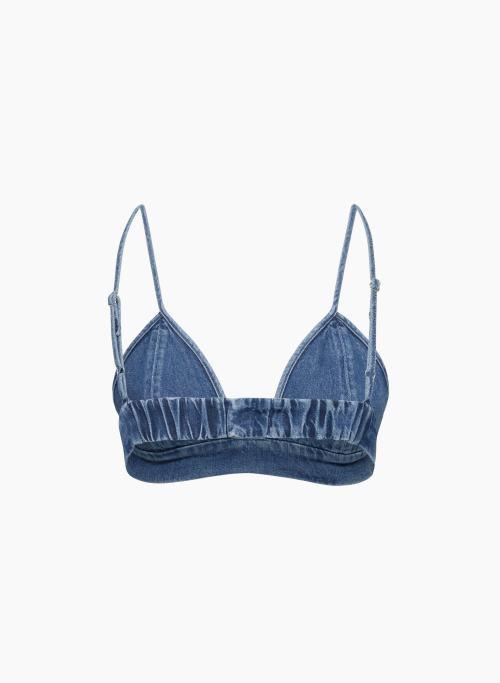 denim bralette Product Image