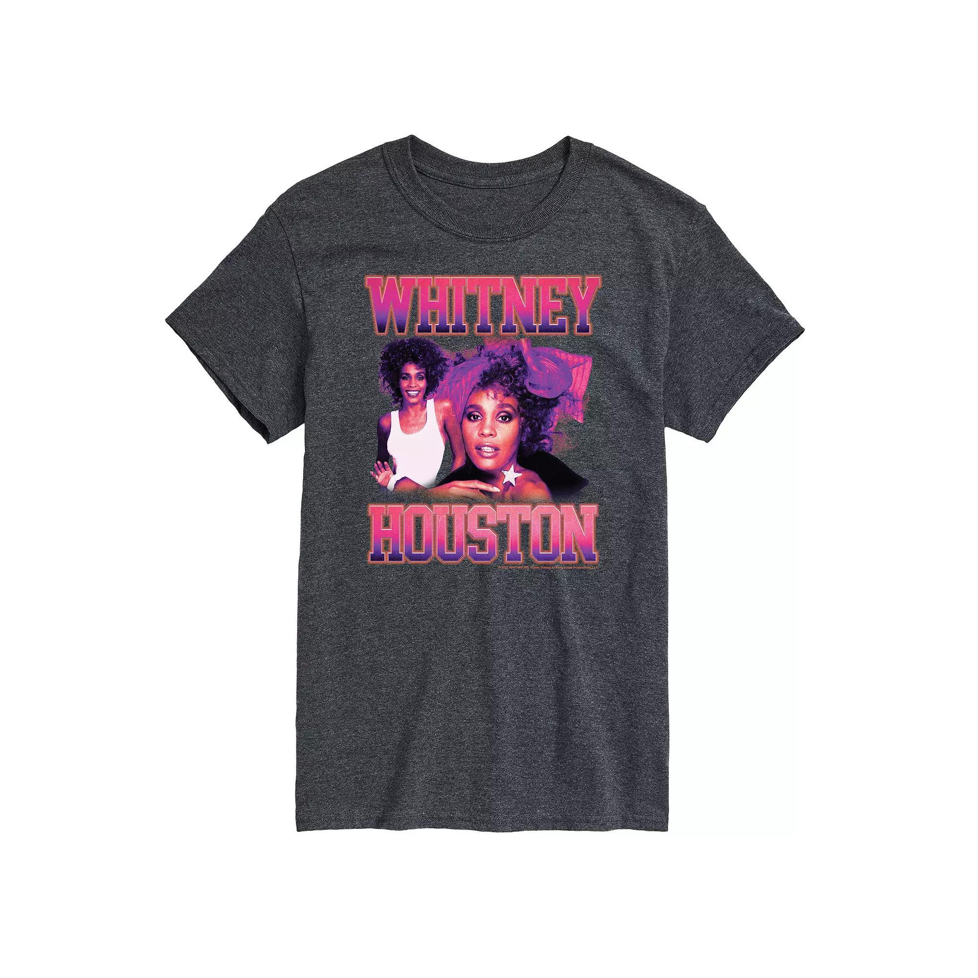 Mens Whitney Houston Vintage Tee Product Image