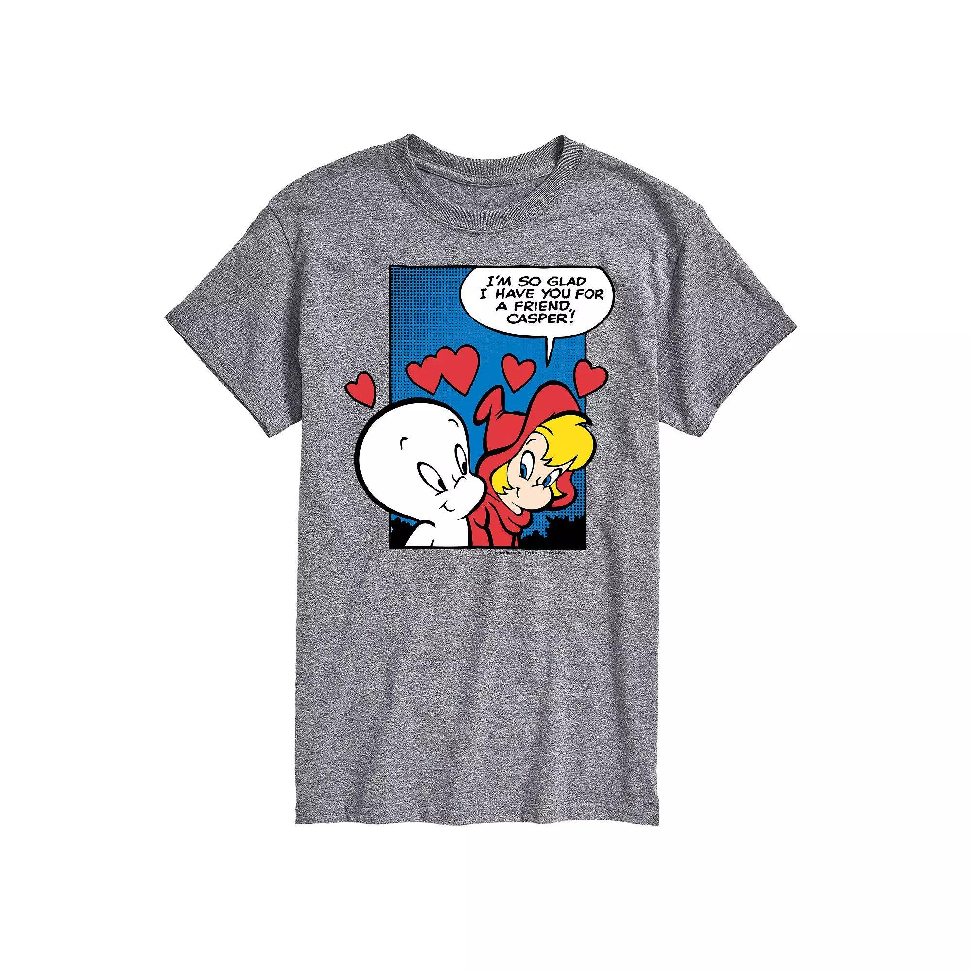 Big & Tall Casper Wendy Comic Panel Graphic Tee, Mens Product Image