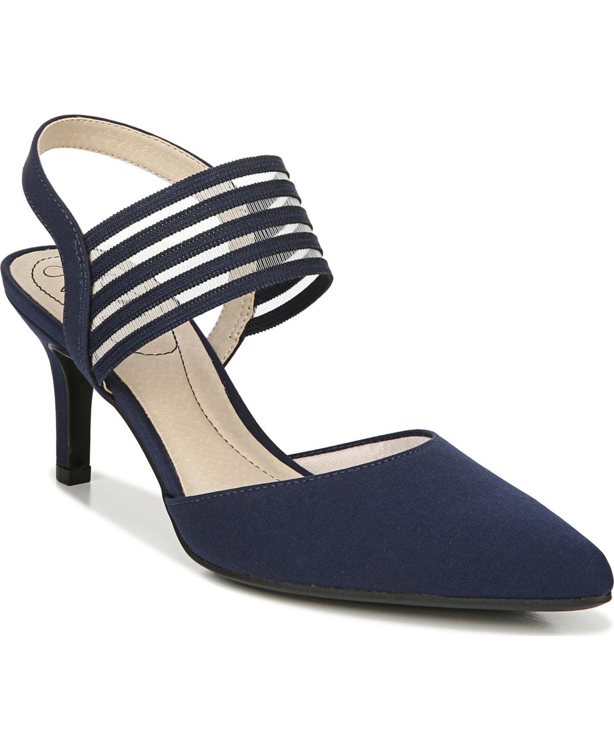 LifeStride Sanya Womens Slingback Pumps True Blue Product Image