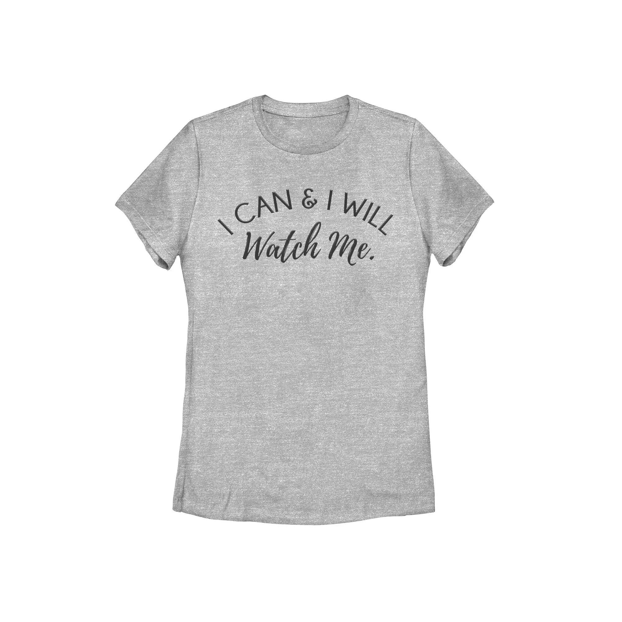 Juniors' Yellowstone Logo Graphic Tee, Girl's, Size: Small, Athletic Grey Product Image