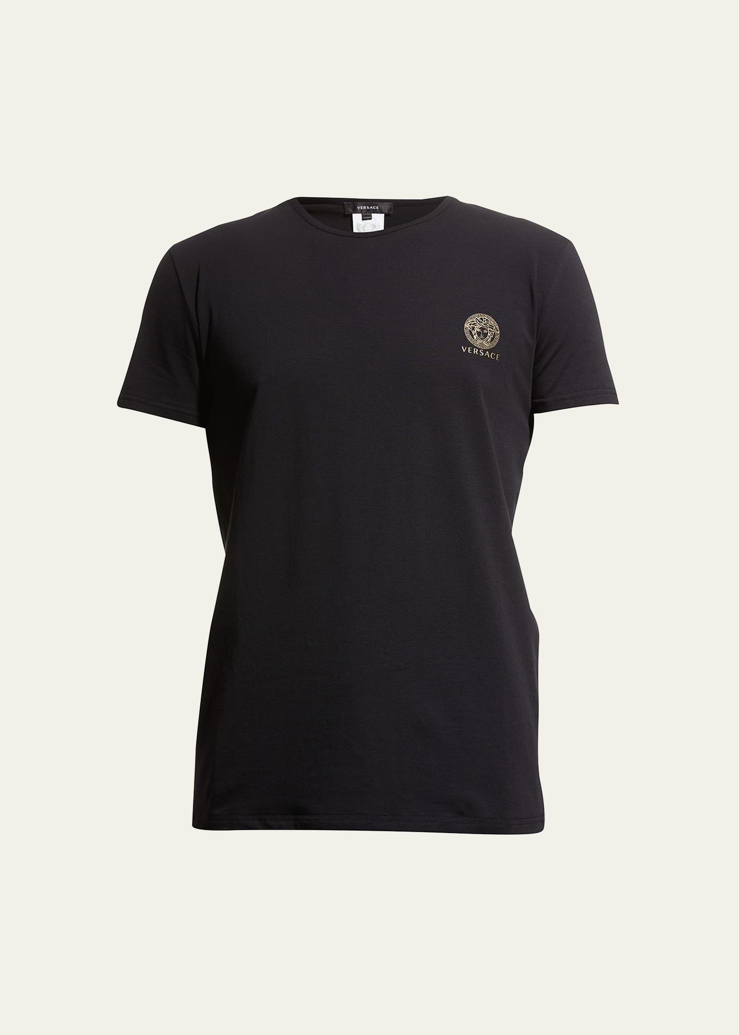 Mens Medusa Logo Crewneck T-Shirt Product Image