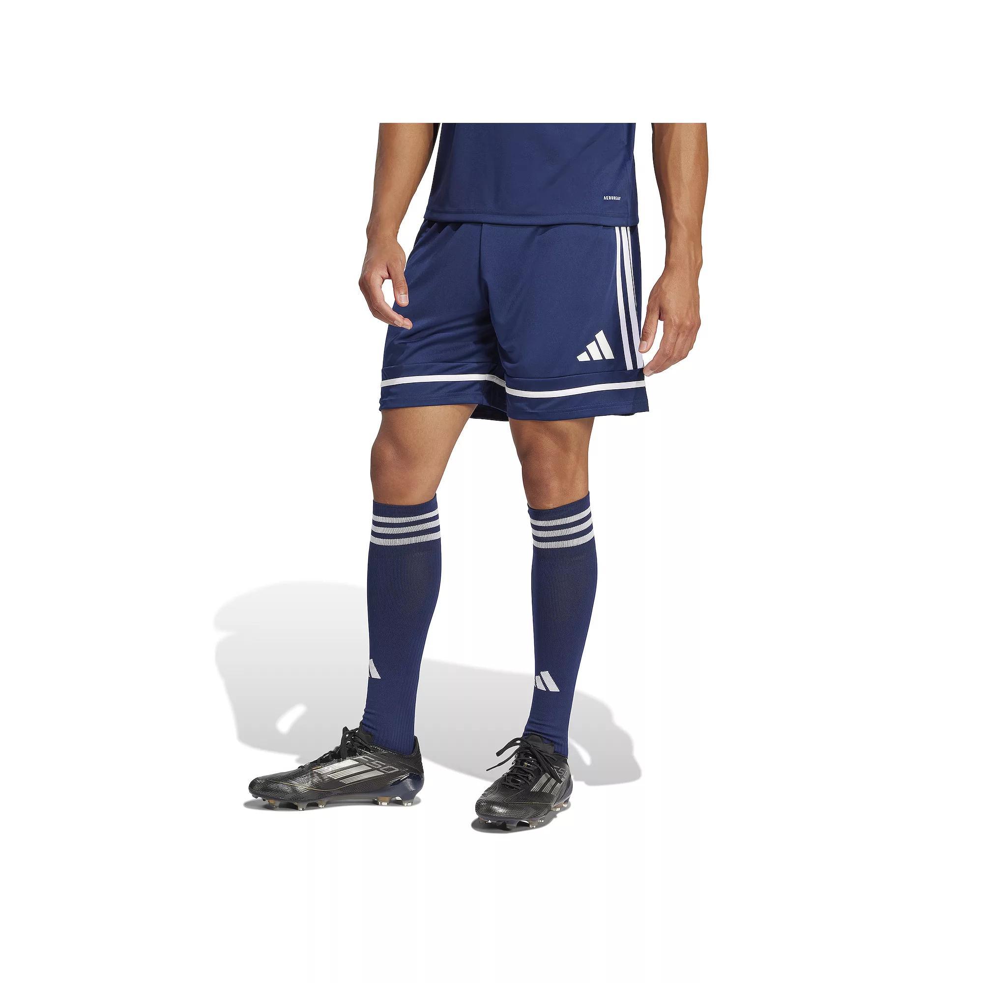 Men's adidas Squadra 25 Soccer Shorts, Size: Large, Navy Blue Product Image