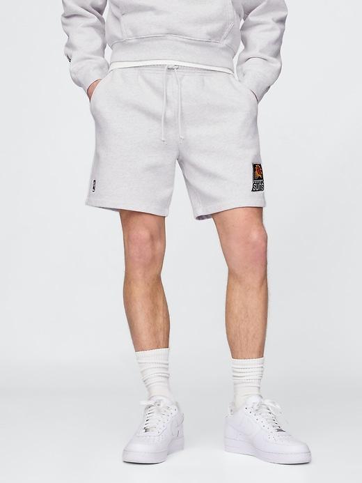 NBA Phoenix Suns Logo Heavyweight Sweat Shorts Product Image