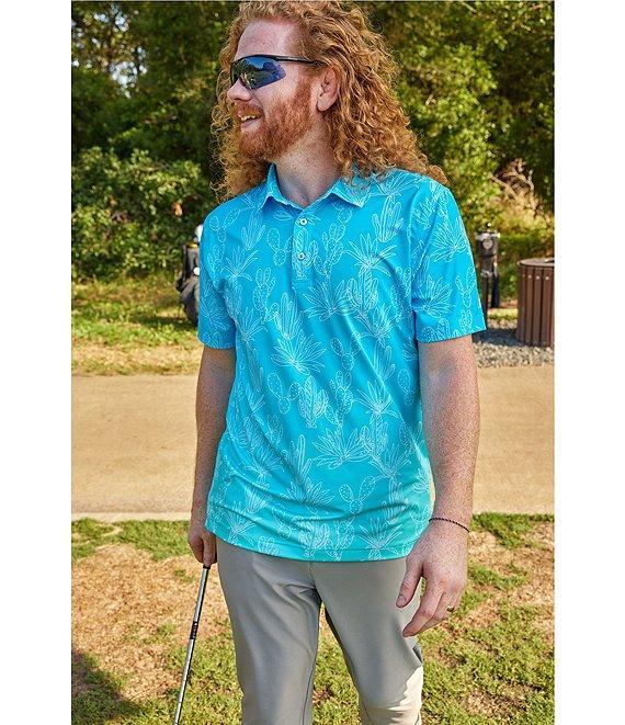 Chubbies Short Sleeve Cantina Cooler Printed Performance Polo Shirt Product Image