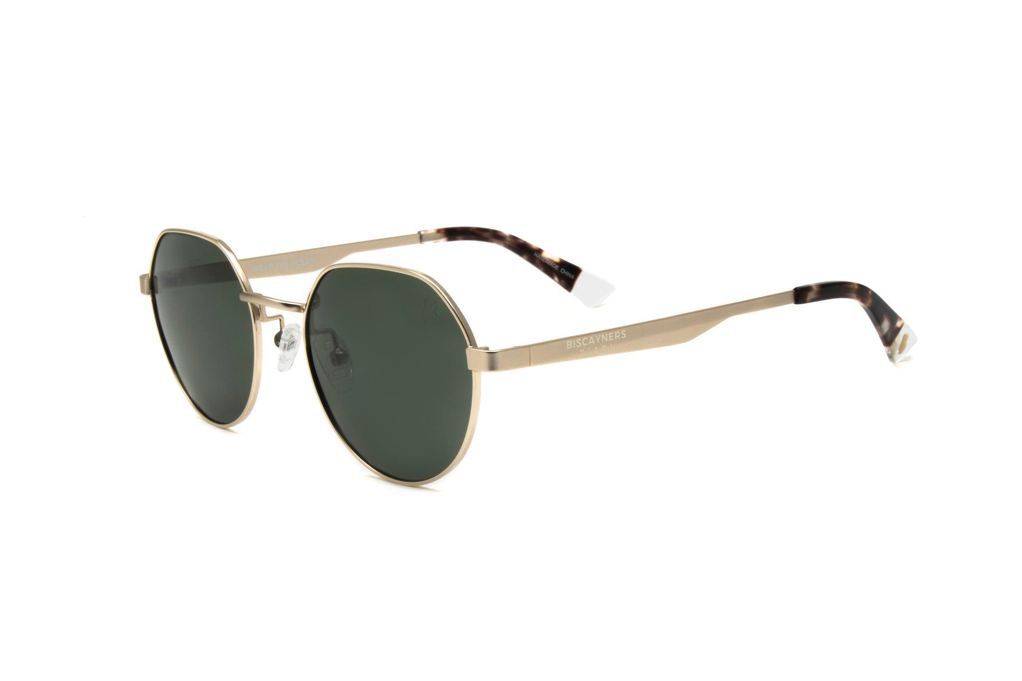 Biscayners Fernwood Gold Men's Sunglasses Male Product Image