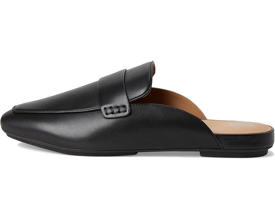 Delicato Crystal-Cluster Soft Leather Mules Product Image