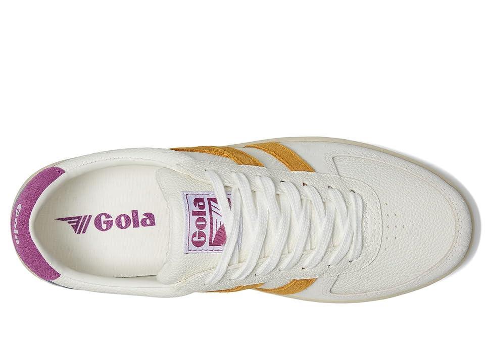 Gola Grandslam Trident (White/Pastel Pink/Iceberg) Women's Shoes Product Image