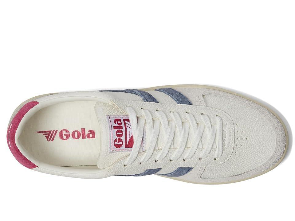 Gola Grandslam Trident (White/Pastel Pink/Iceberg) Women's Shoes Product Image