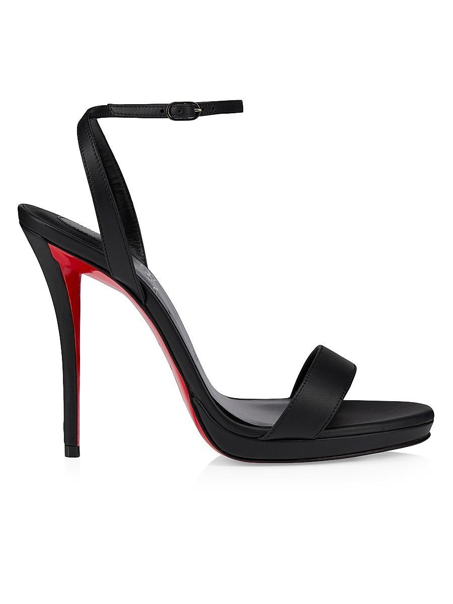 Womens Miss Z Queen 120MM Leather Sandals Product Image