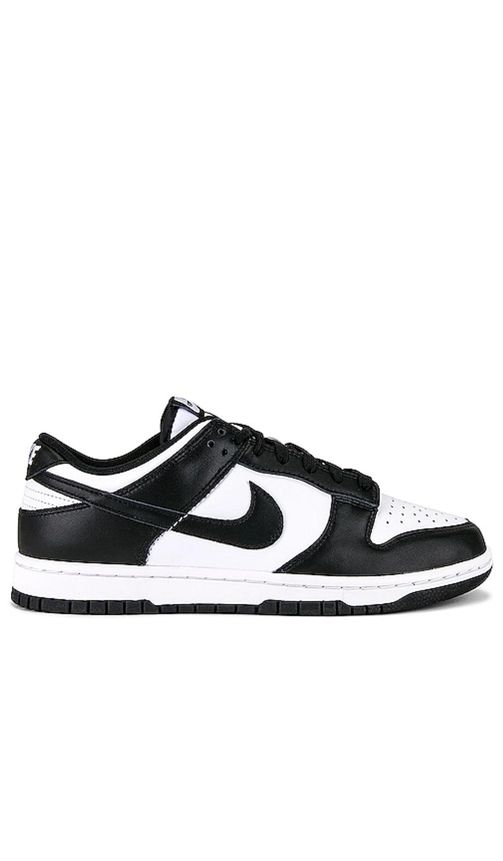 NIKE Dunk High Retro Sneakers In Black And White Product Image