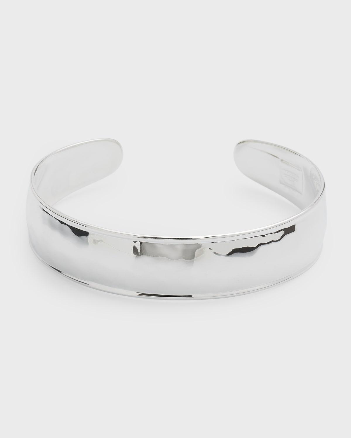 Thin Goddess Tapered Cuff in Sterling Silver Product Image