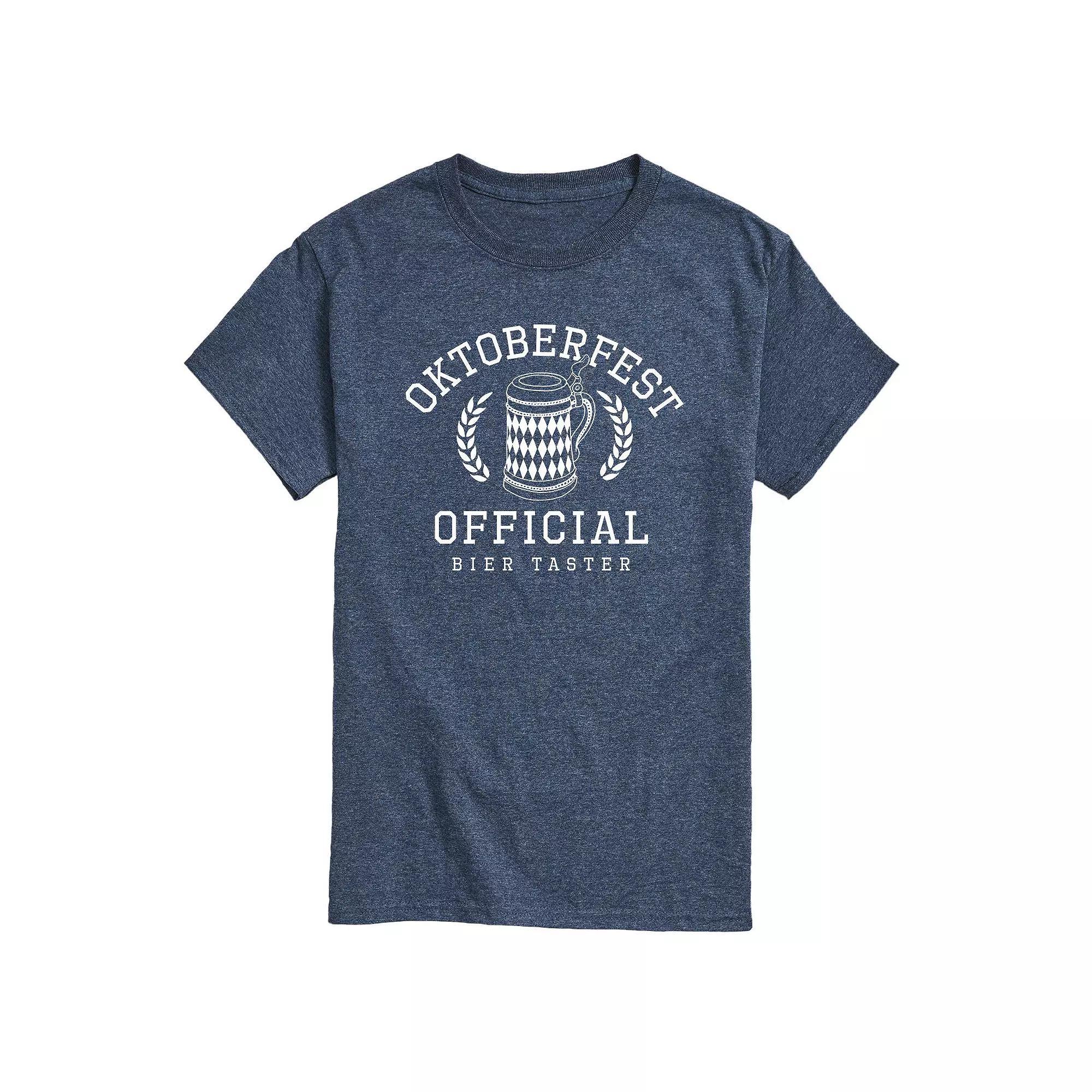 Mens Oktoberfest Official Bier Taster Tee Product Image