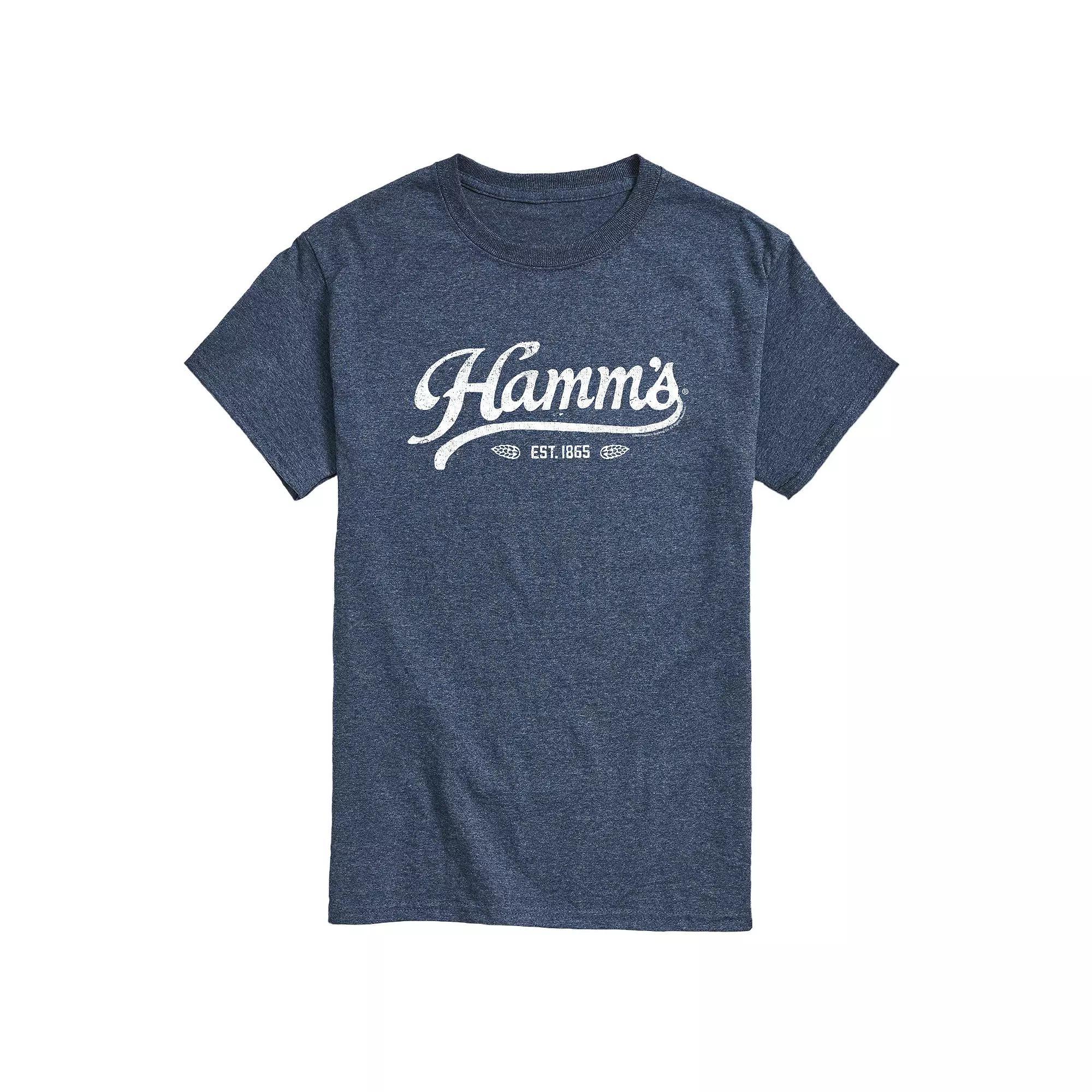 Mens Hamms Vintage Logo Graphic Tee Product Image