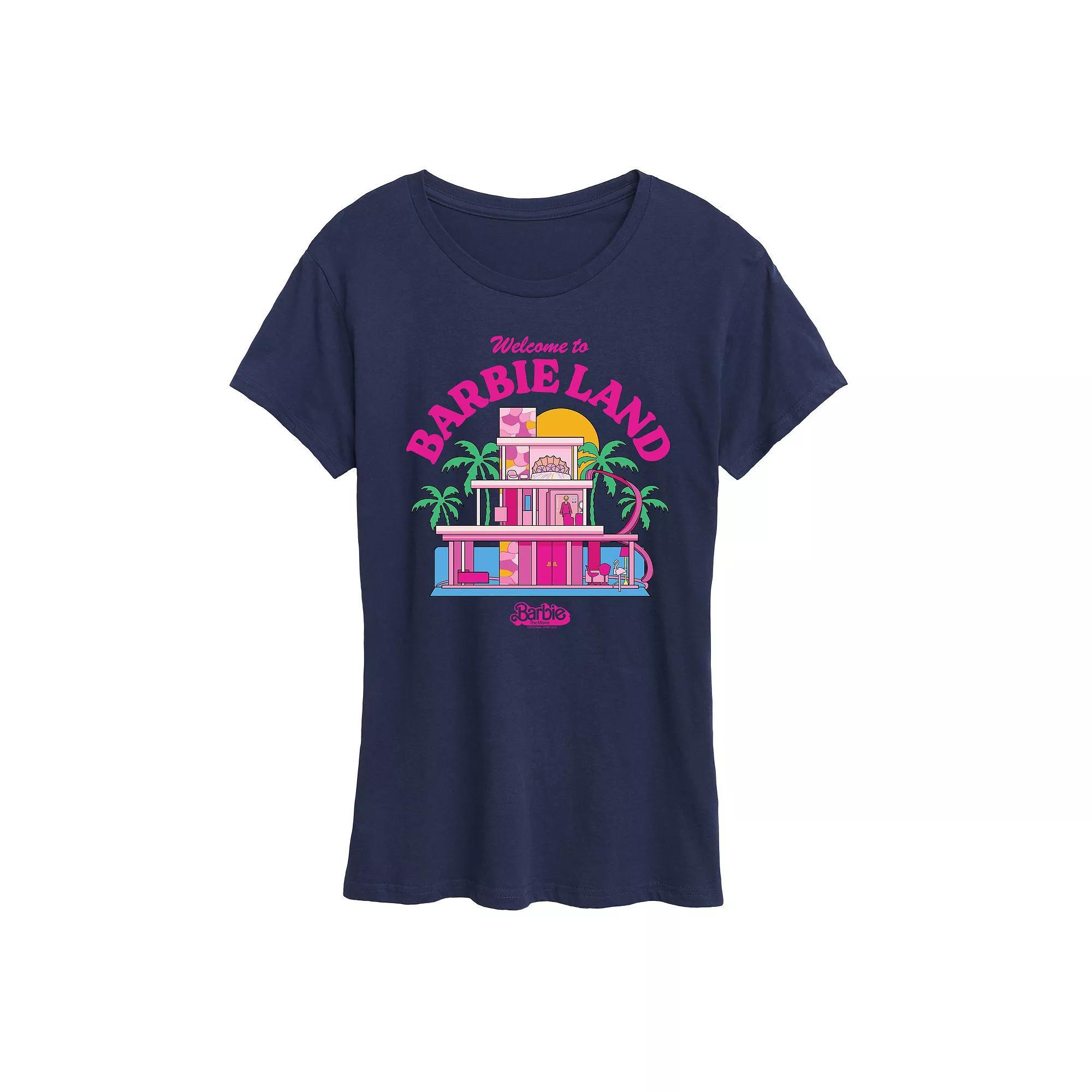 Womens Feline Lucky Tee Graphic Tee Blue Product Image