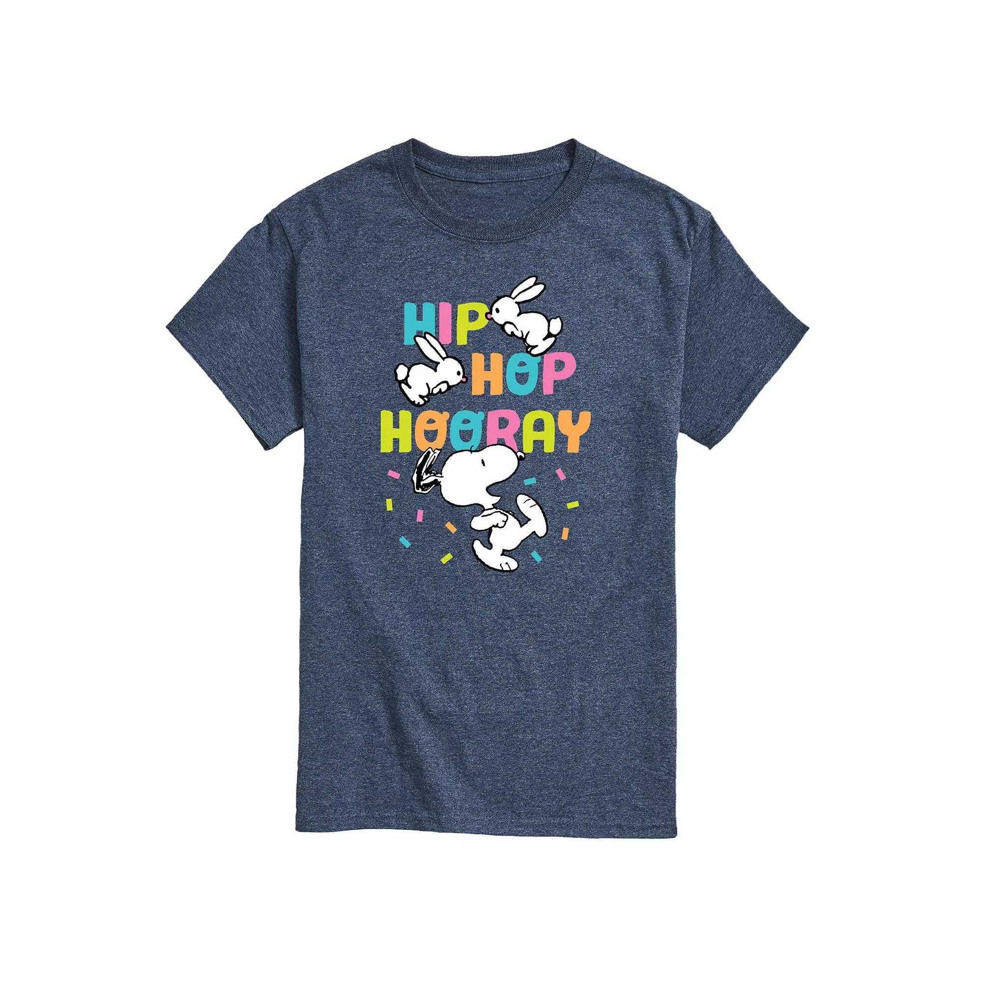 Mens Peanuts Easter Hip Hop Hooray Graphic Tee Product Image