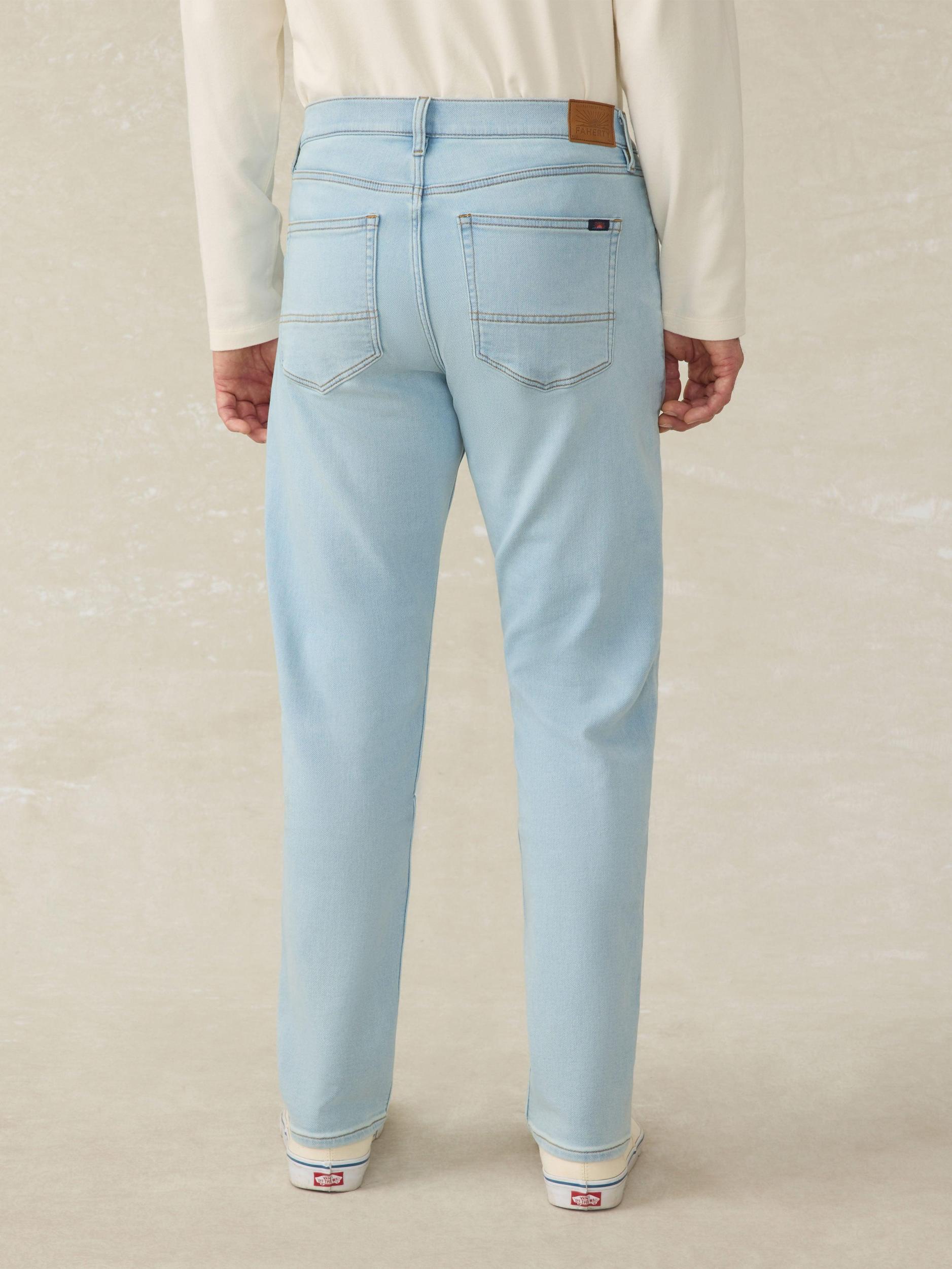 Stretch Terry Indigo 5 Pocket - Riverbend Wash Male Product Image