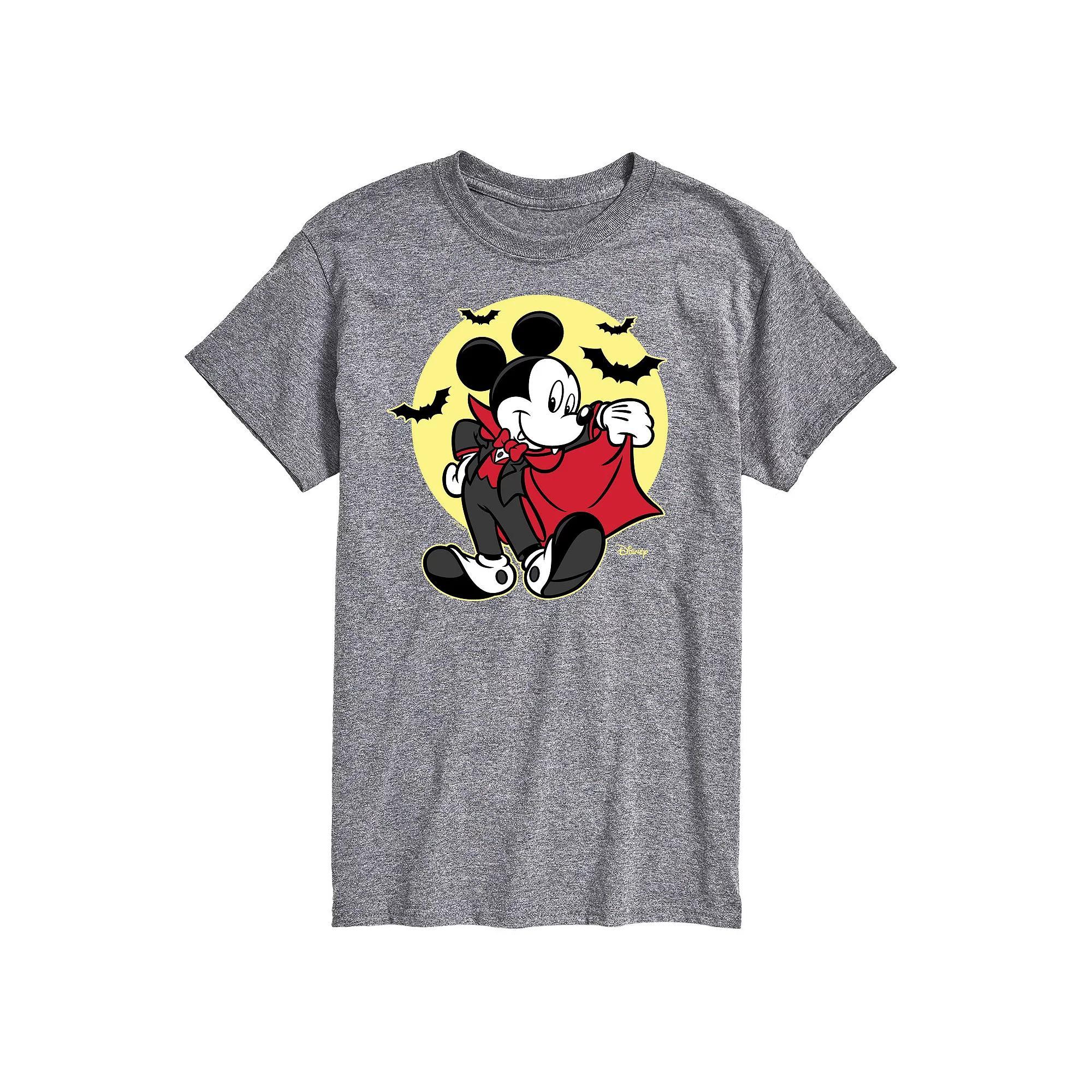 Disneys Mickey Mouse Mens Vampire Graphic Tee Product Image