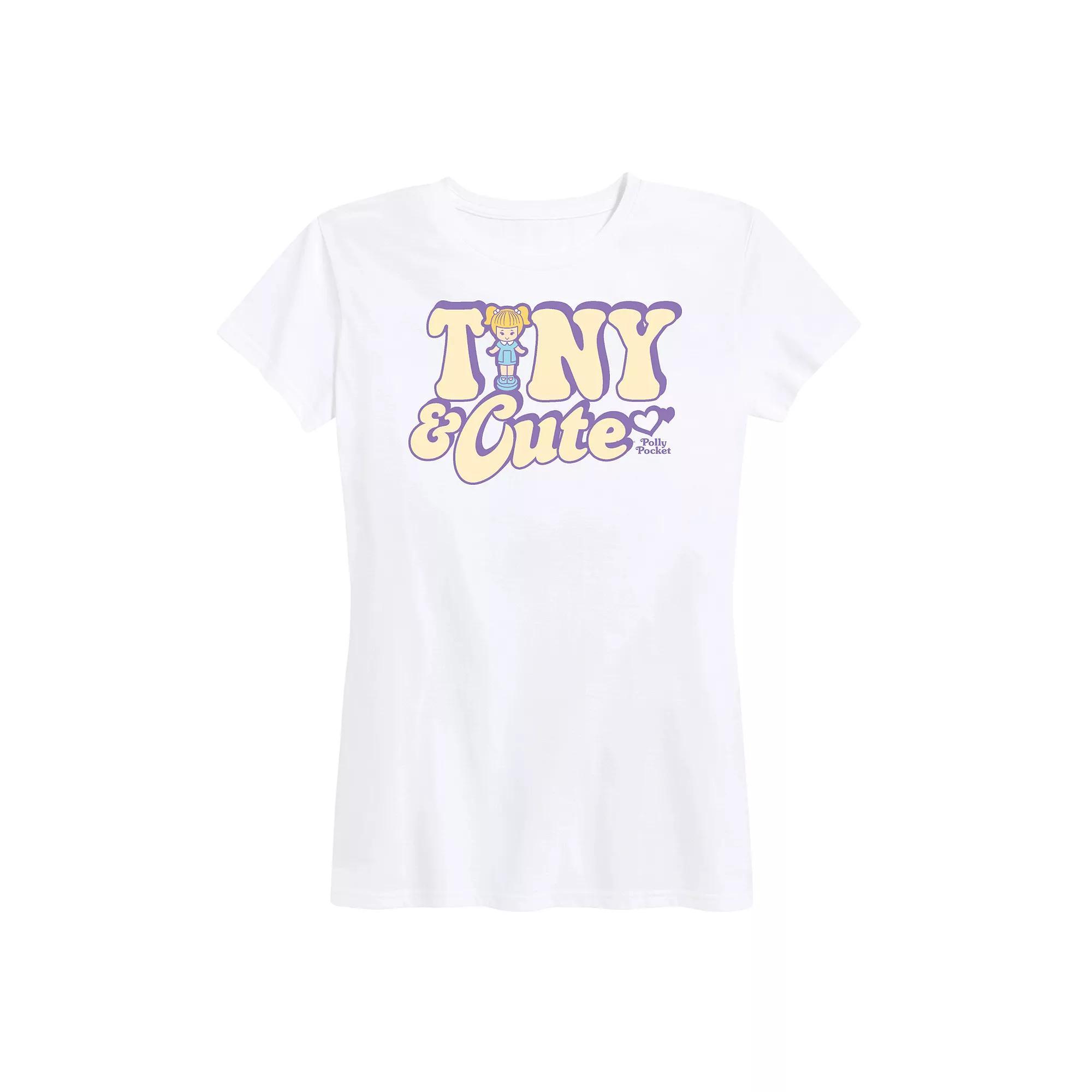 Womens Polly Pocket Tiny And Cute Graphic Tee Product Image