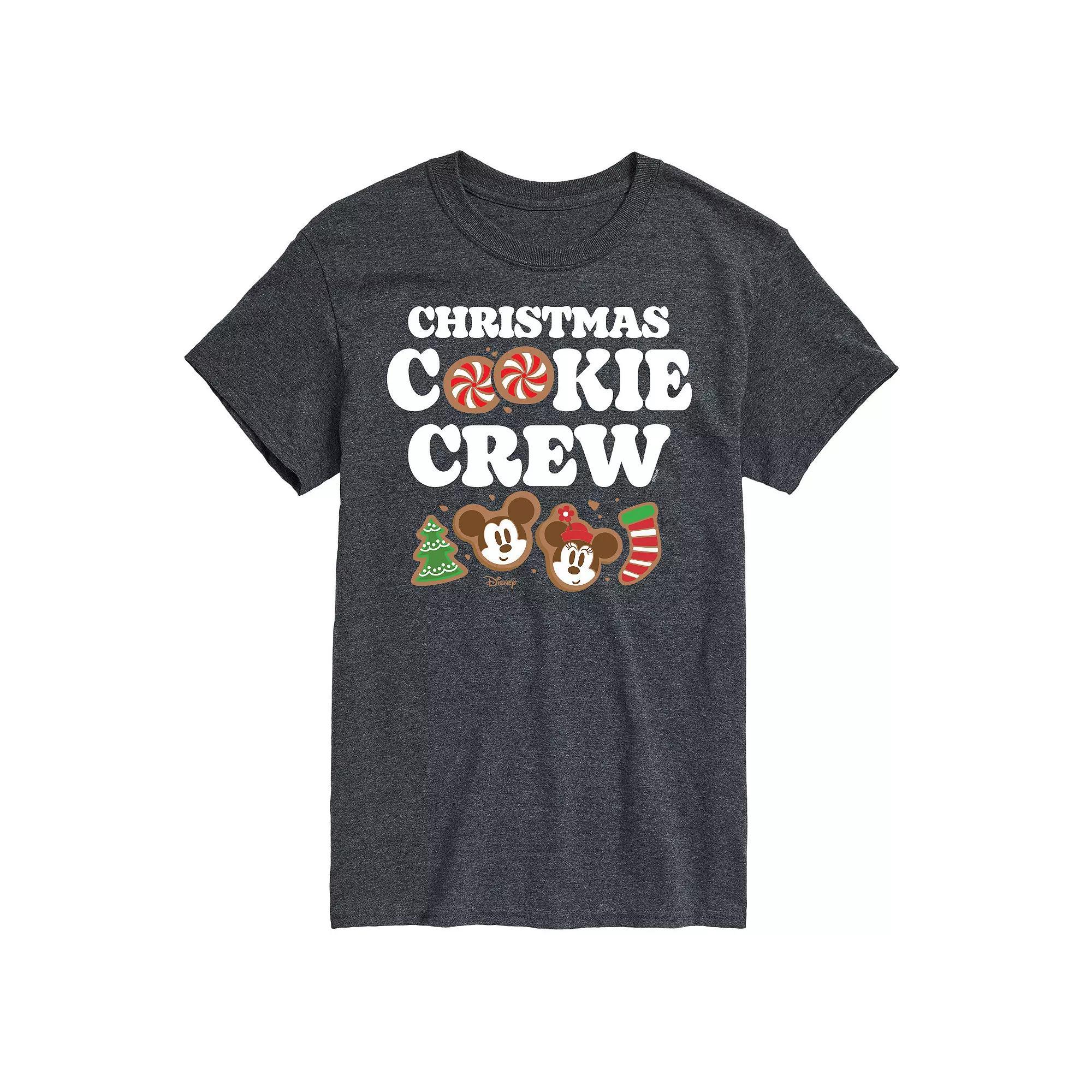 Disney's Big & Tall Christmas Cookie Crew Graphic Tee, Men's, Size: XL Tall, Gray Product Image