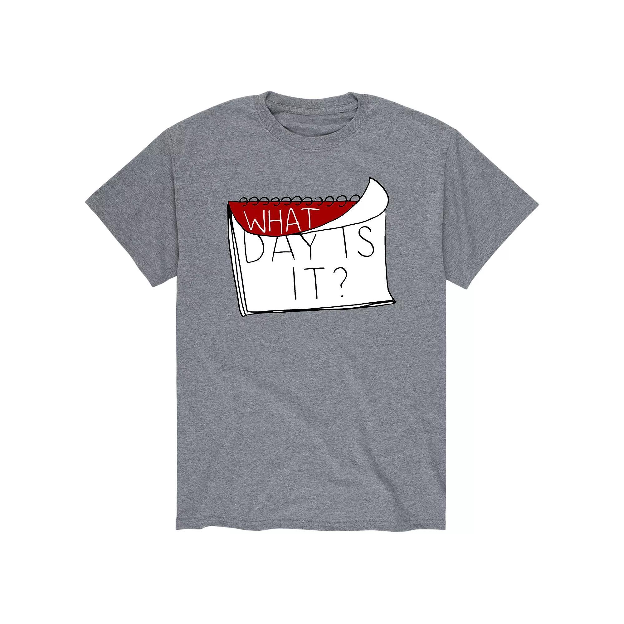 Mens What Day Is It Tee Product Image