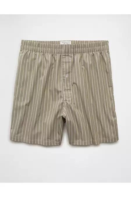 AEO Men's Striped Poplin Pocket Boxer Short Men's Product Image