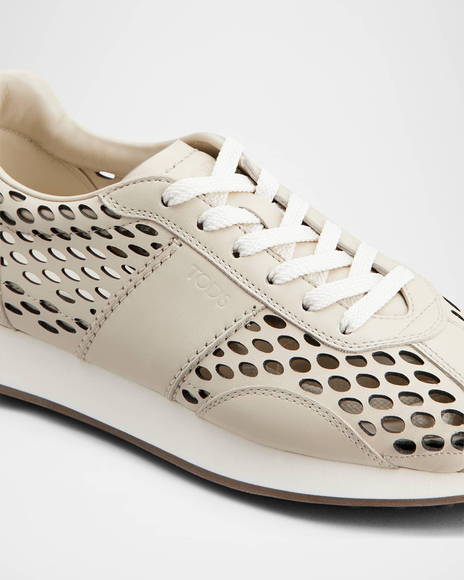Leather Net Sport Active Sneakers Product Image