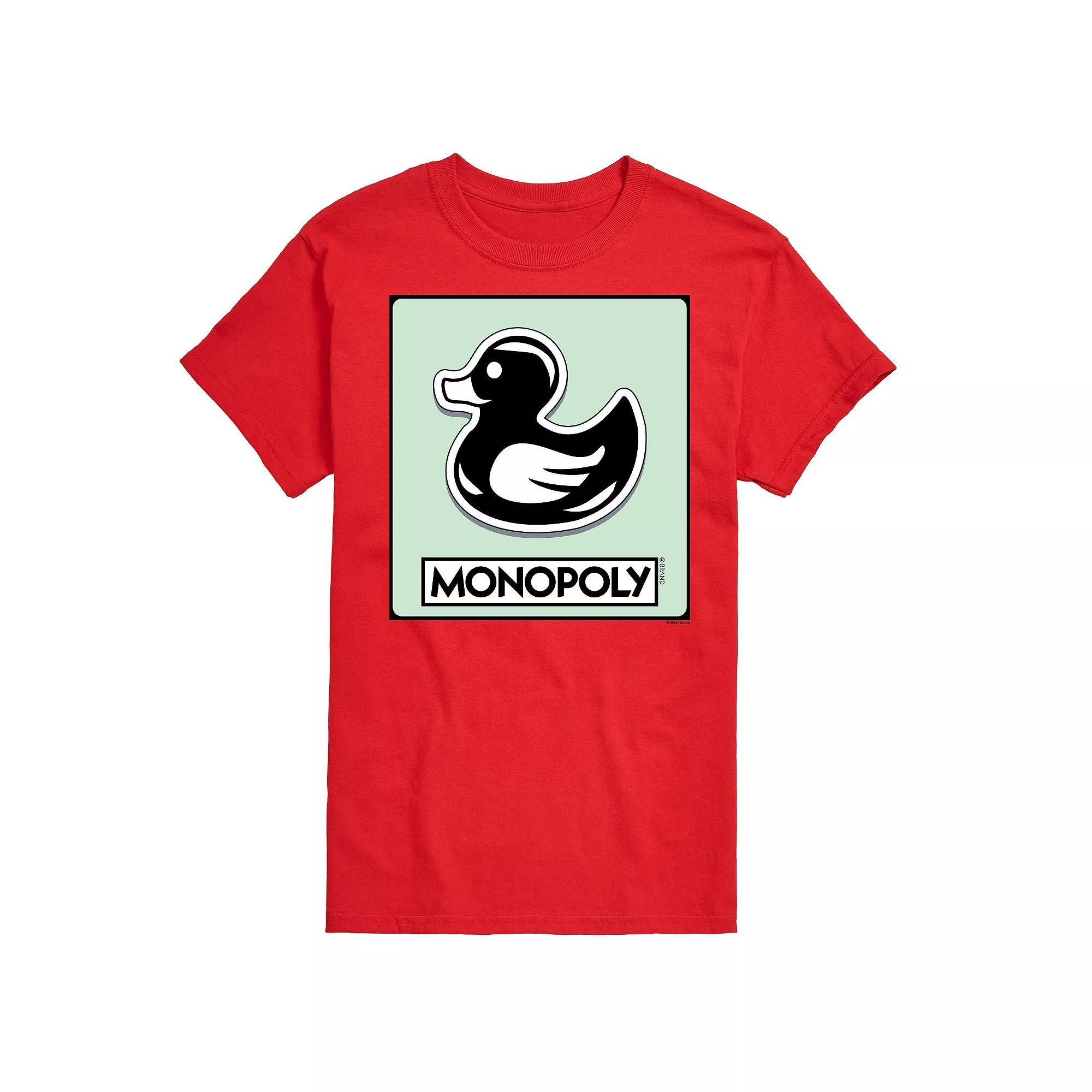Mens Monopoly Duck Token Graphic Tee Product Image