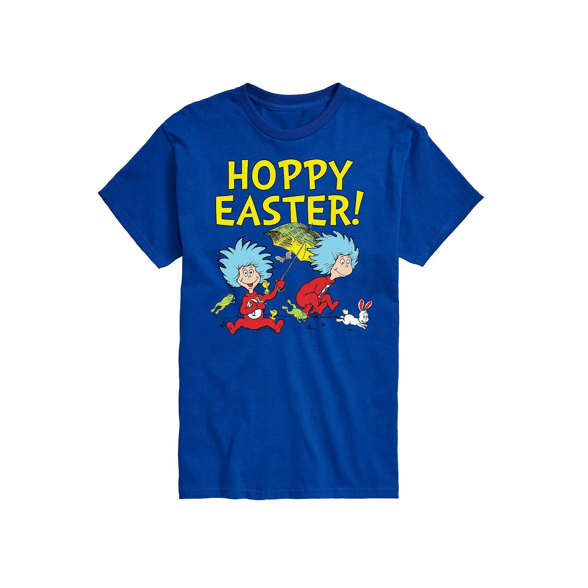Big & Tall Dr Seuss Hoppy Easter Tee, Mens Product Image