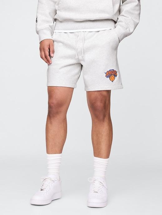 NBA New York Knicks Logo Heavyweight Sweat Shorts Product Image