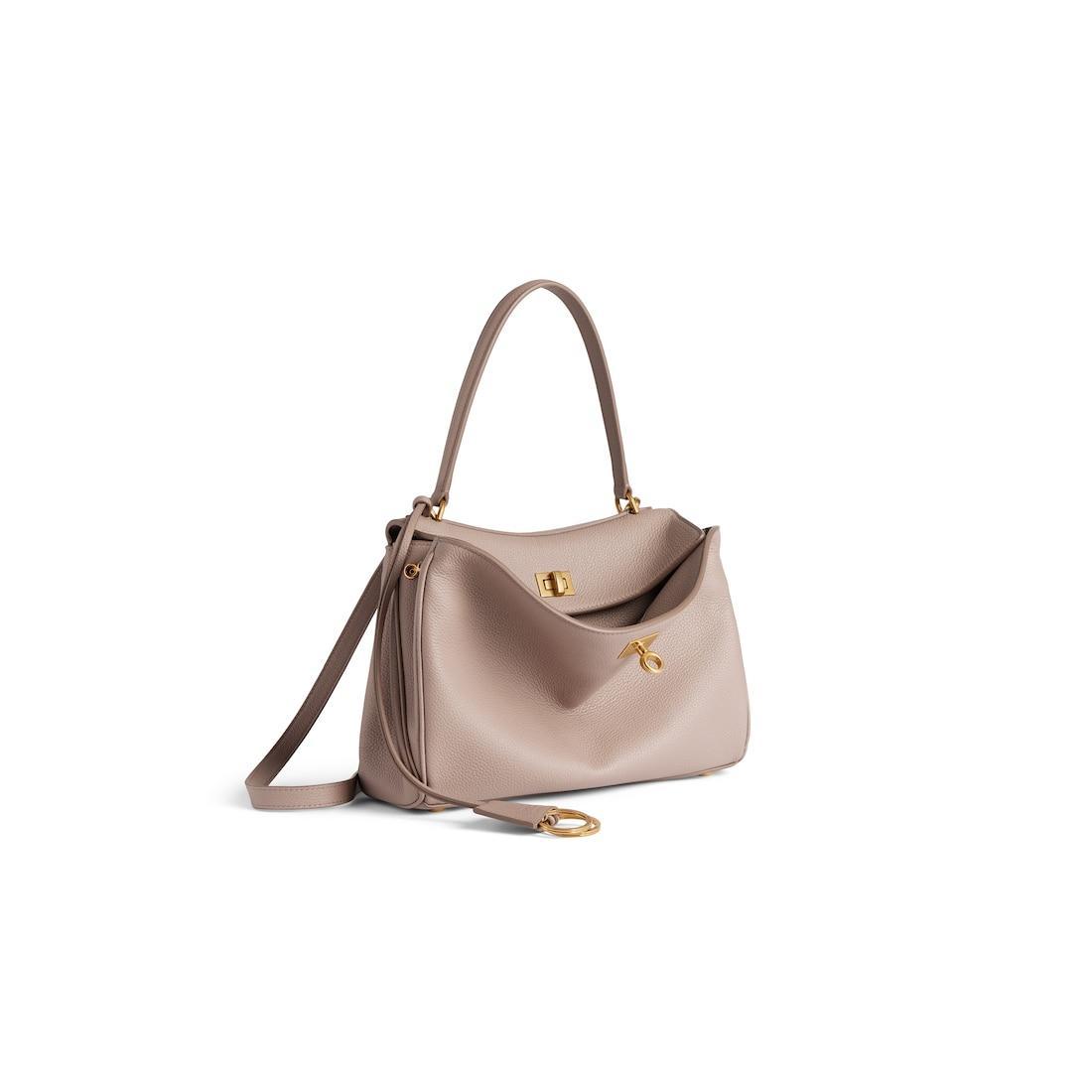 Women's Rodeo Handbag Small Grained Calfskin in Sesame Product Image