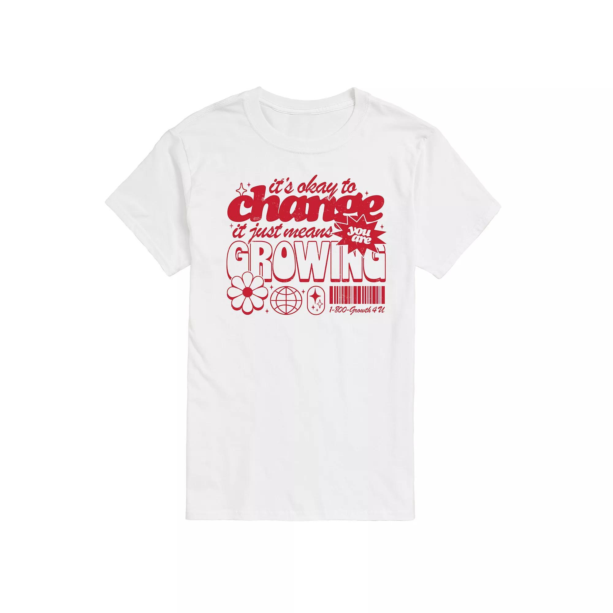 Mens Okay To Change Graphic Tee Product Image