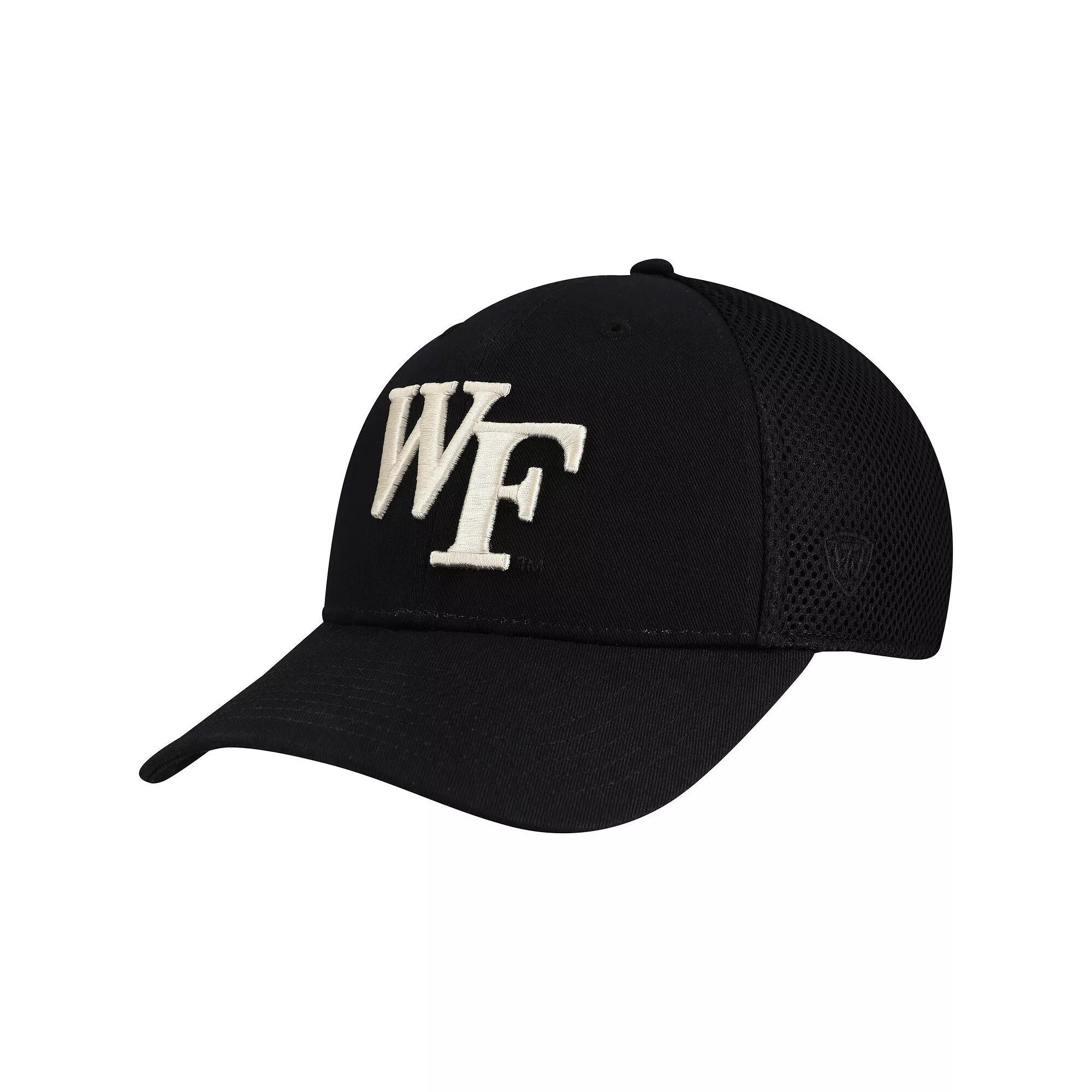 Men's Top of the World Black Wake Forest Demon Deacons Spacer Flex Hat, Size: Medium/Large, Wfu Black Product Image