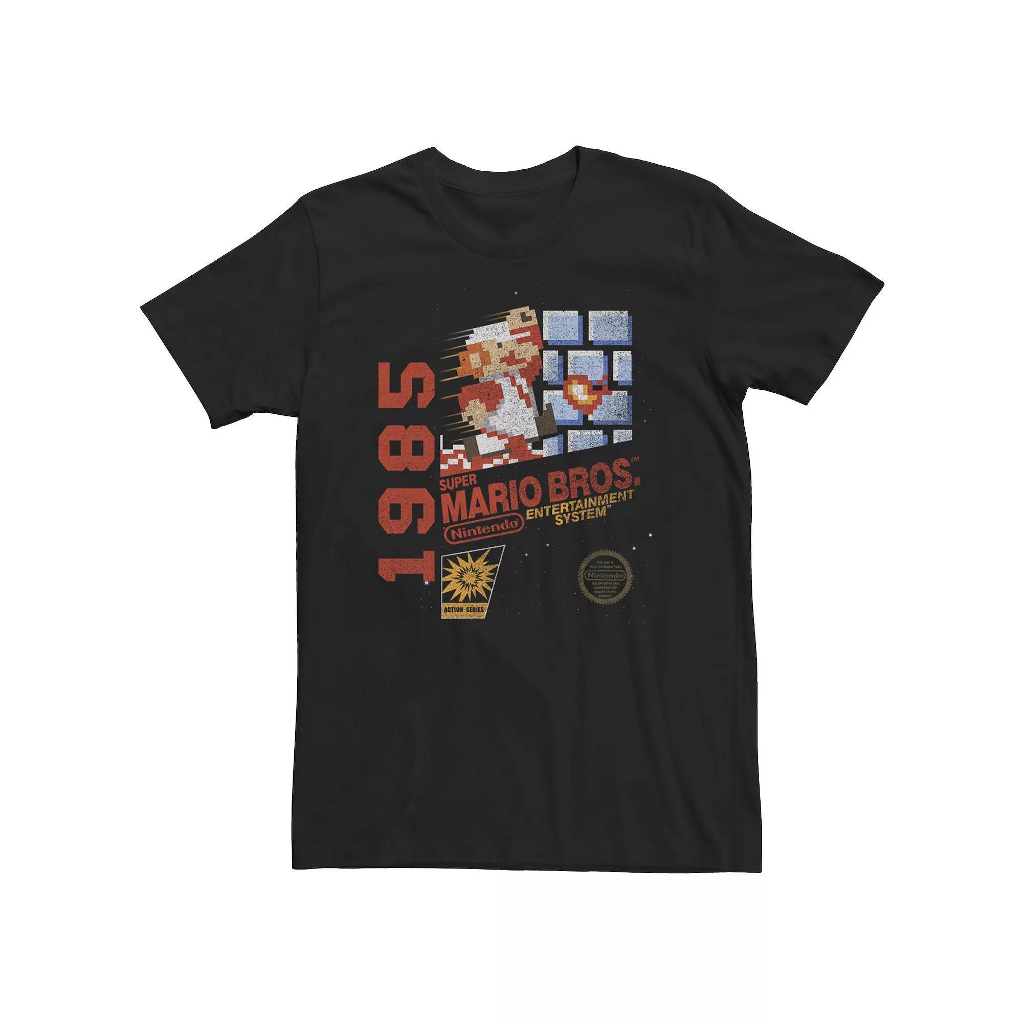 Big & Tall Nintendo Mario Kart Spiny Shell Banner Tee, Men's, Size: 4XL, Black Product Image