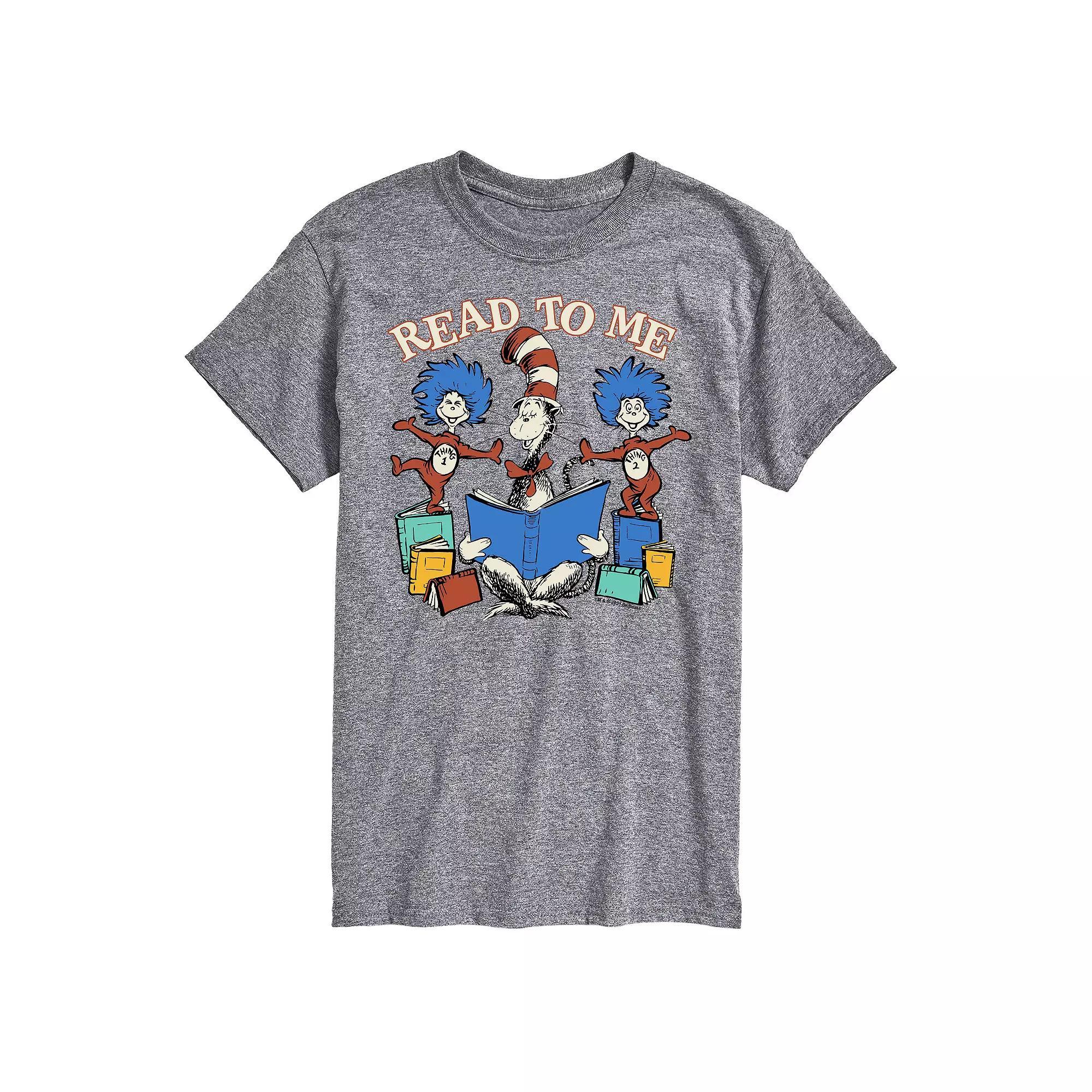 Big & Tall Dr Seuss Read To Me Tee, Mens Product Image