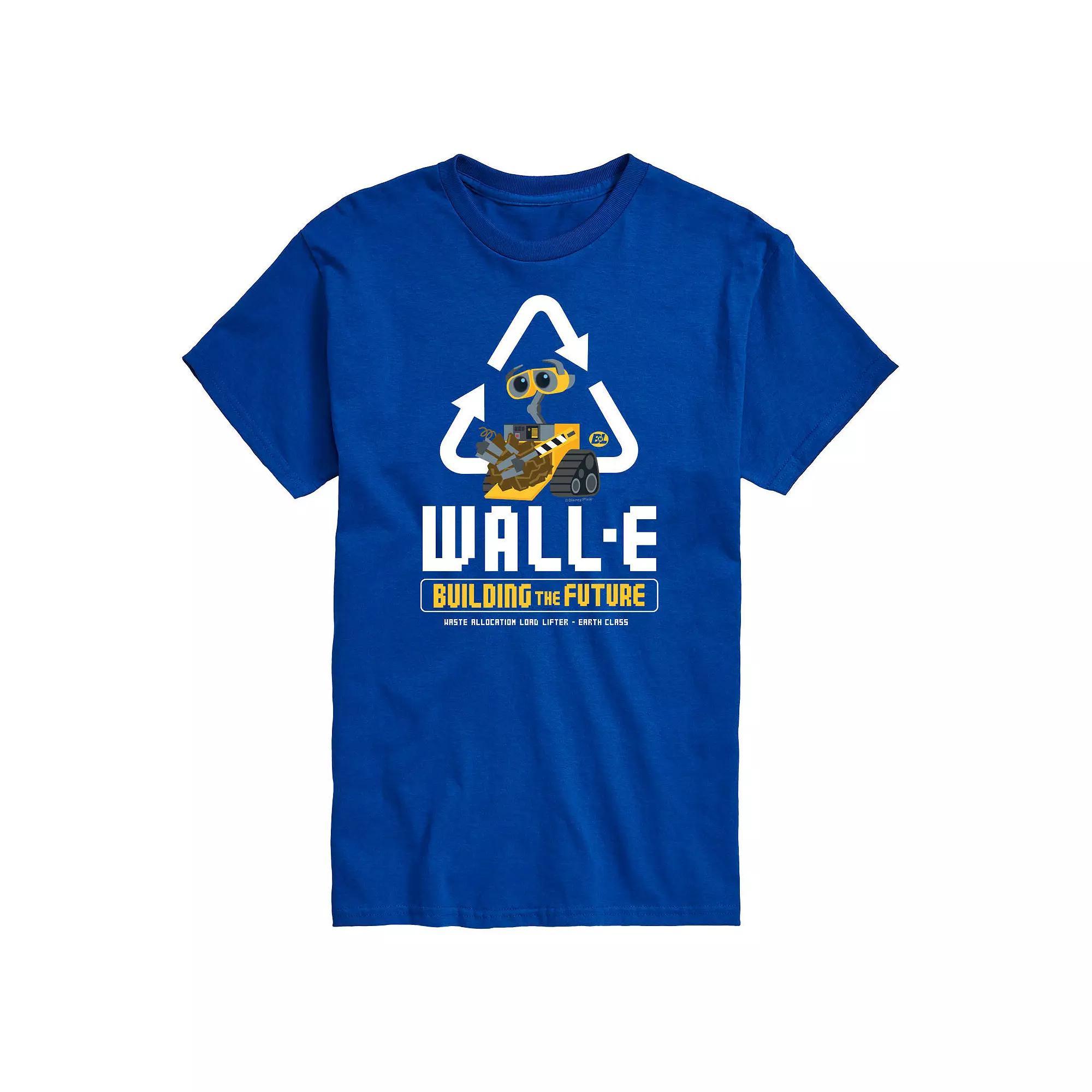 Disney's Wall-E Big & Tall Recycle Graphic Tee, Men's, Size: 4XB, Blue Product Image