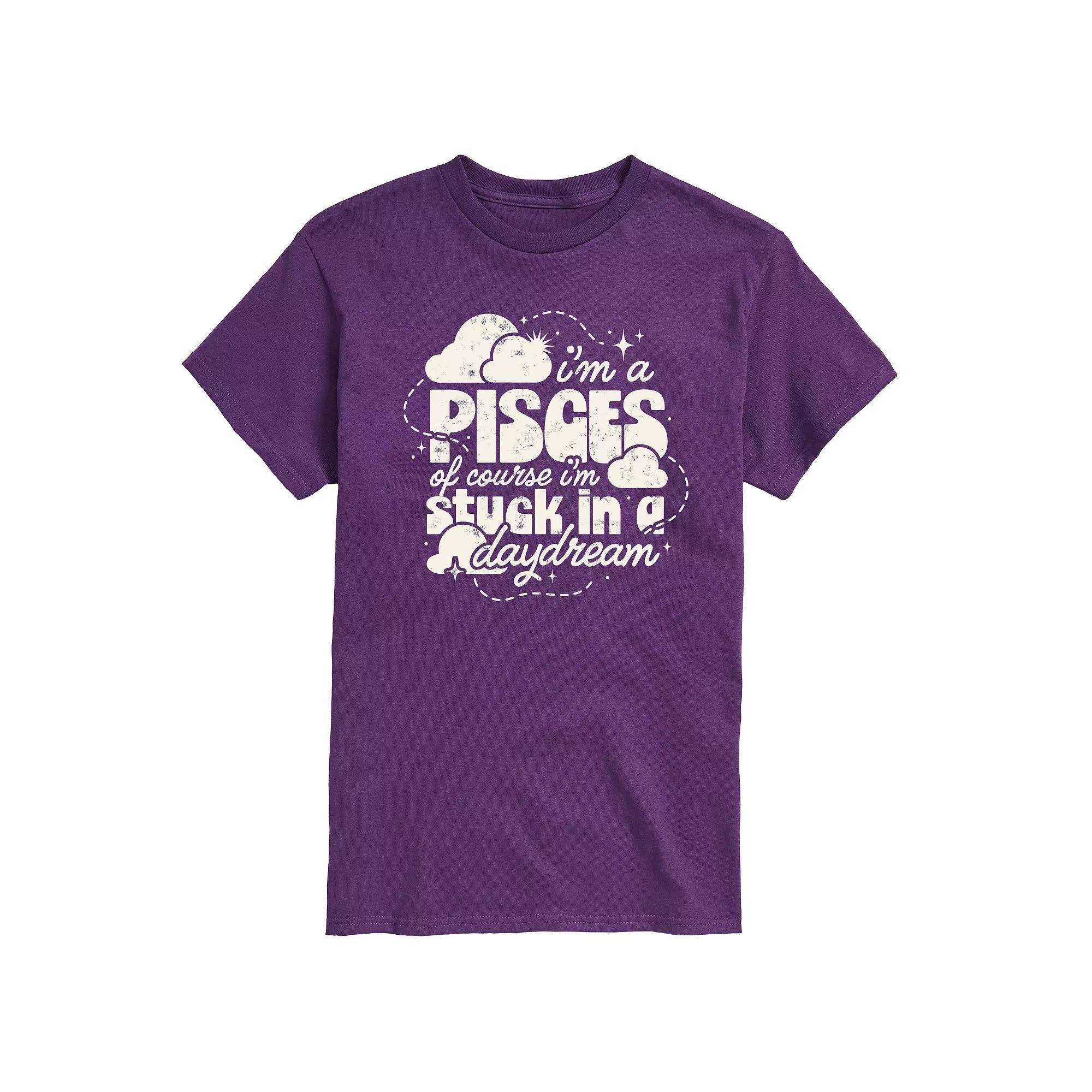 Mens Im A Pisces Daydream Graphic Tee Product Image