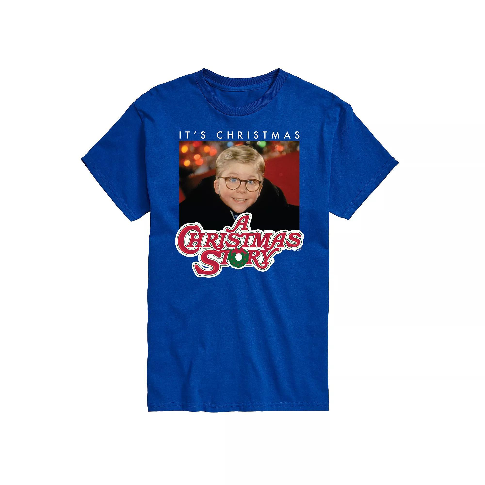 Mens A Christmas Story Its Christmas Ralph Graphic Tee Product Image