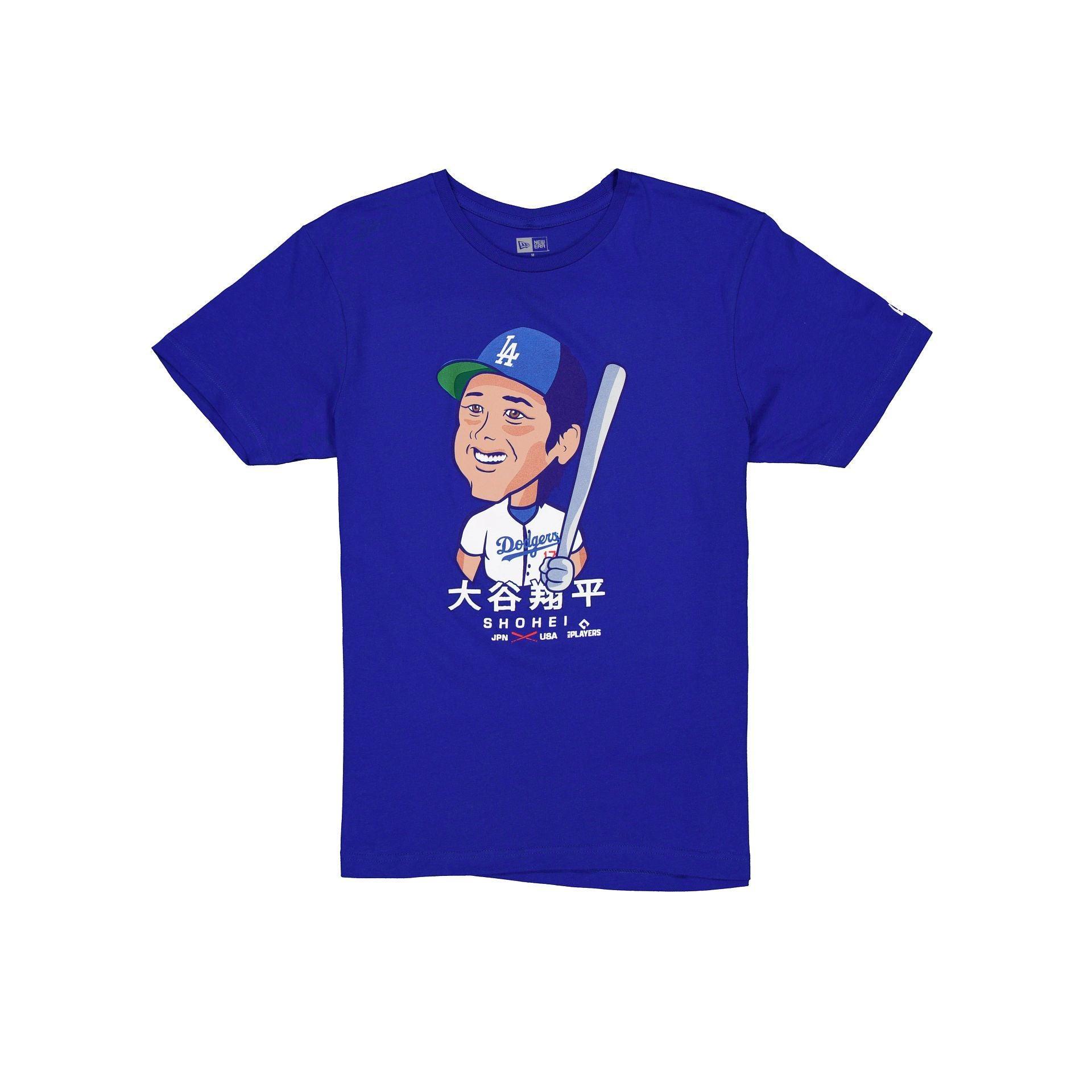Los Angeles Dodgers Shohei Ohtani Black T-Shirt Male Product Image