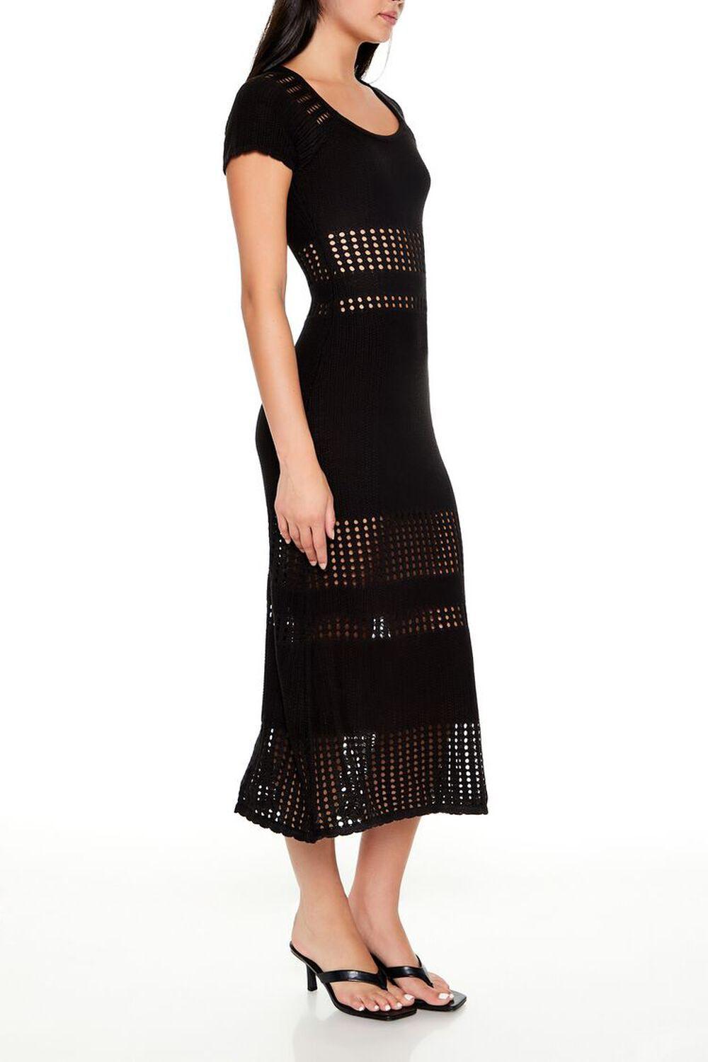 Open-Knit Crochet Midi Dress | Forever 21 Product Image