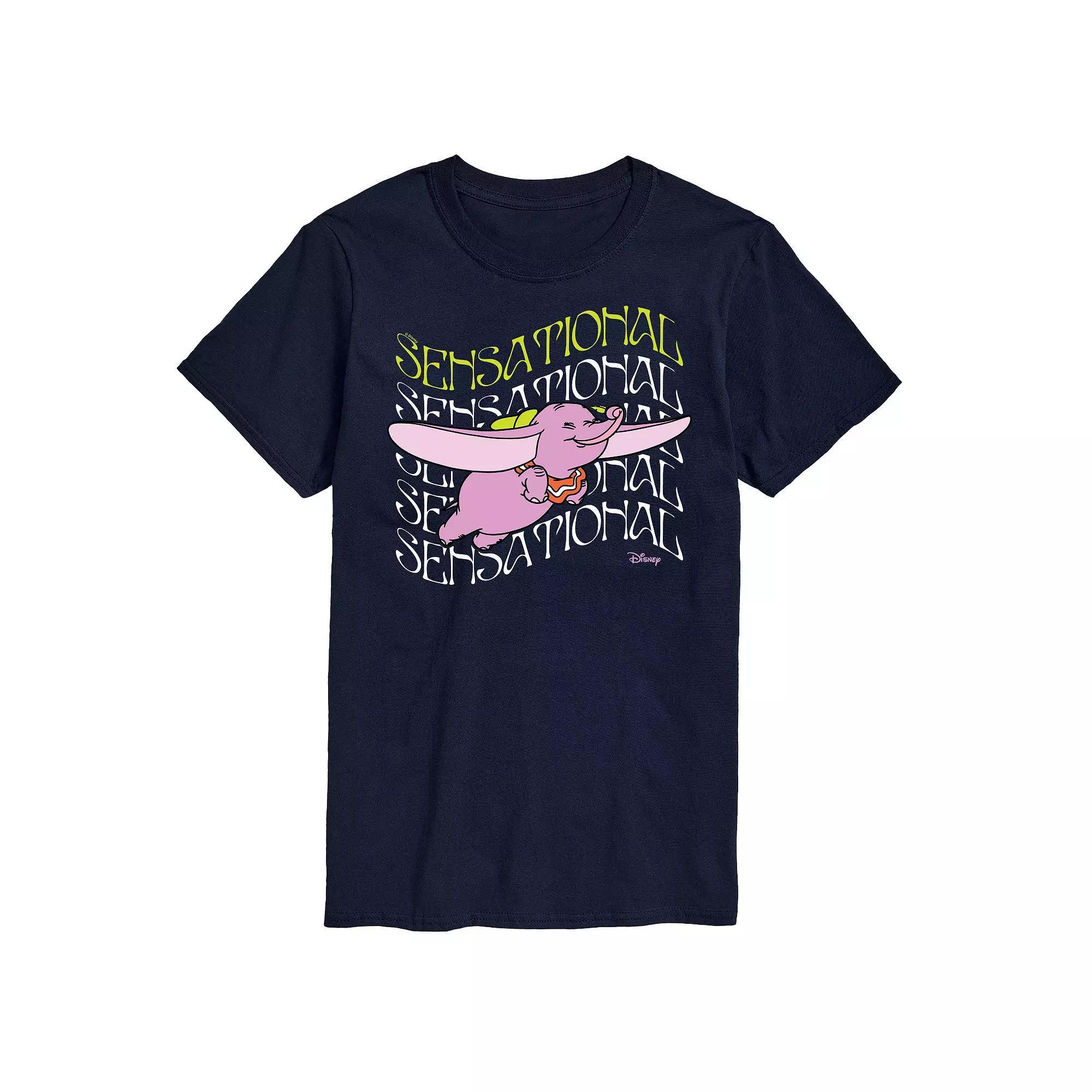 Disneys Dumbo Mens Sensational Graphic Tee Product Image