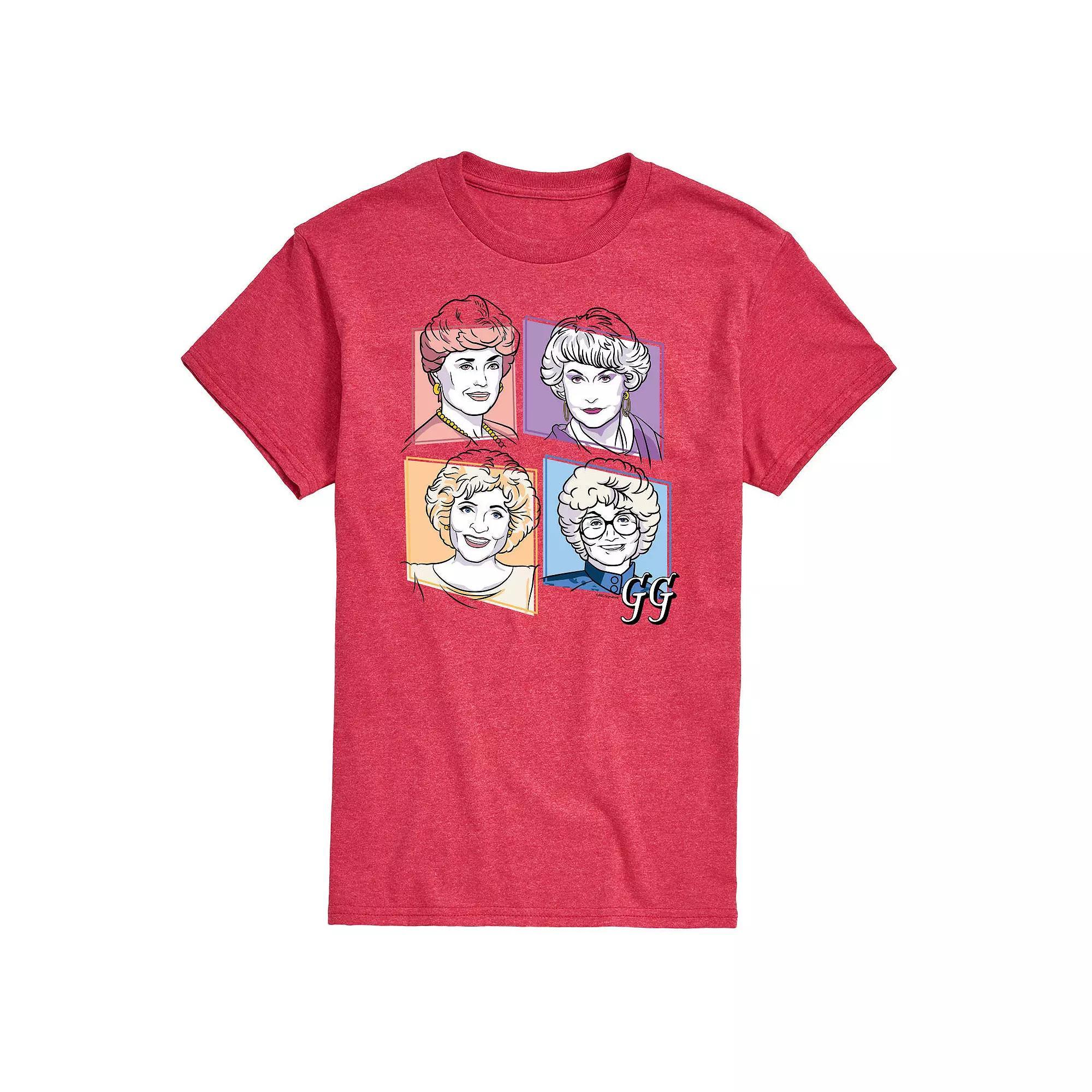 Mens Golden Girls Grid Tee Product Image