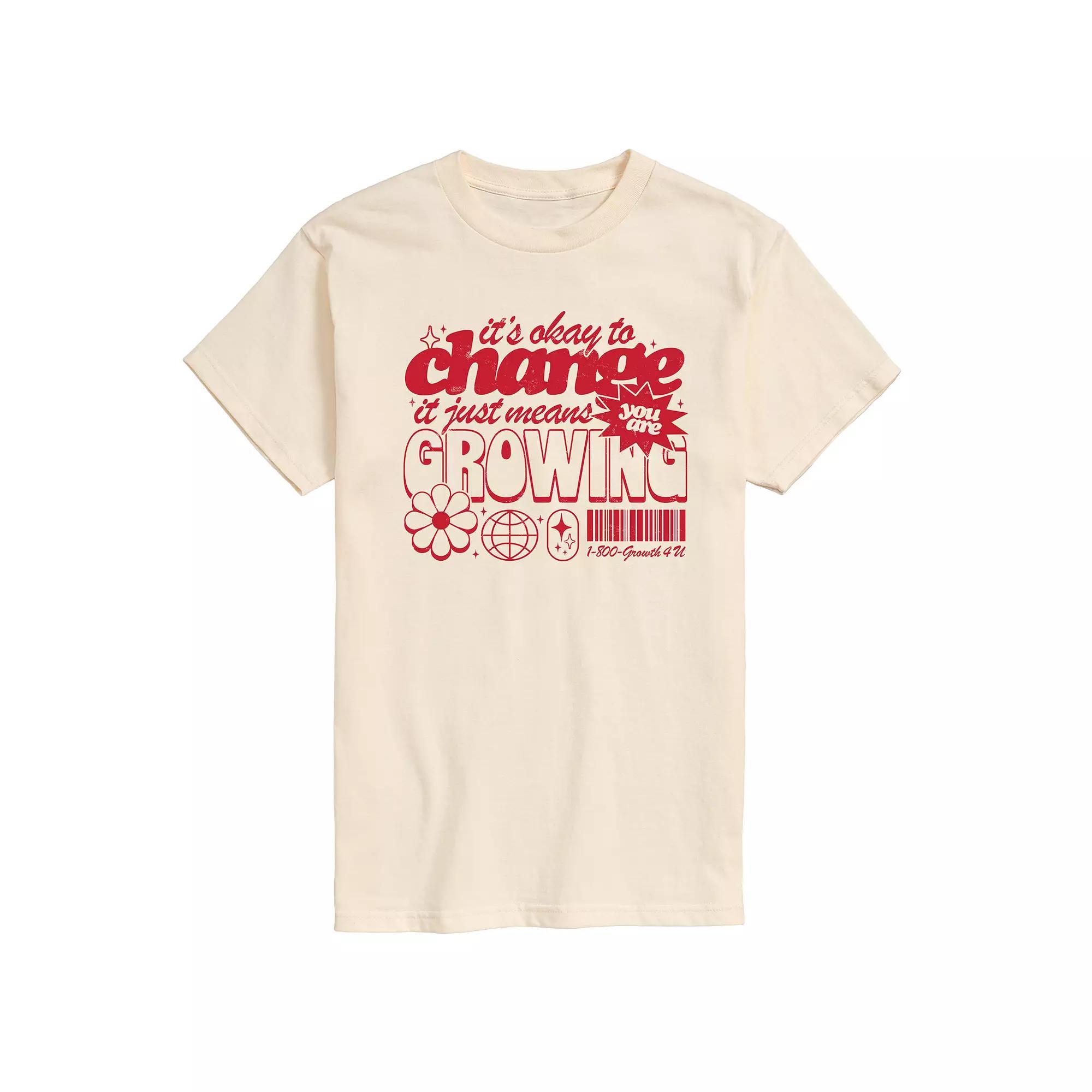Mens Okay To Change Graphic Tee Product Image